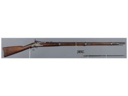 U.S. Springfield Model 1866 Allin Conversion Trapdoor Rifle 