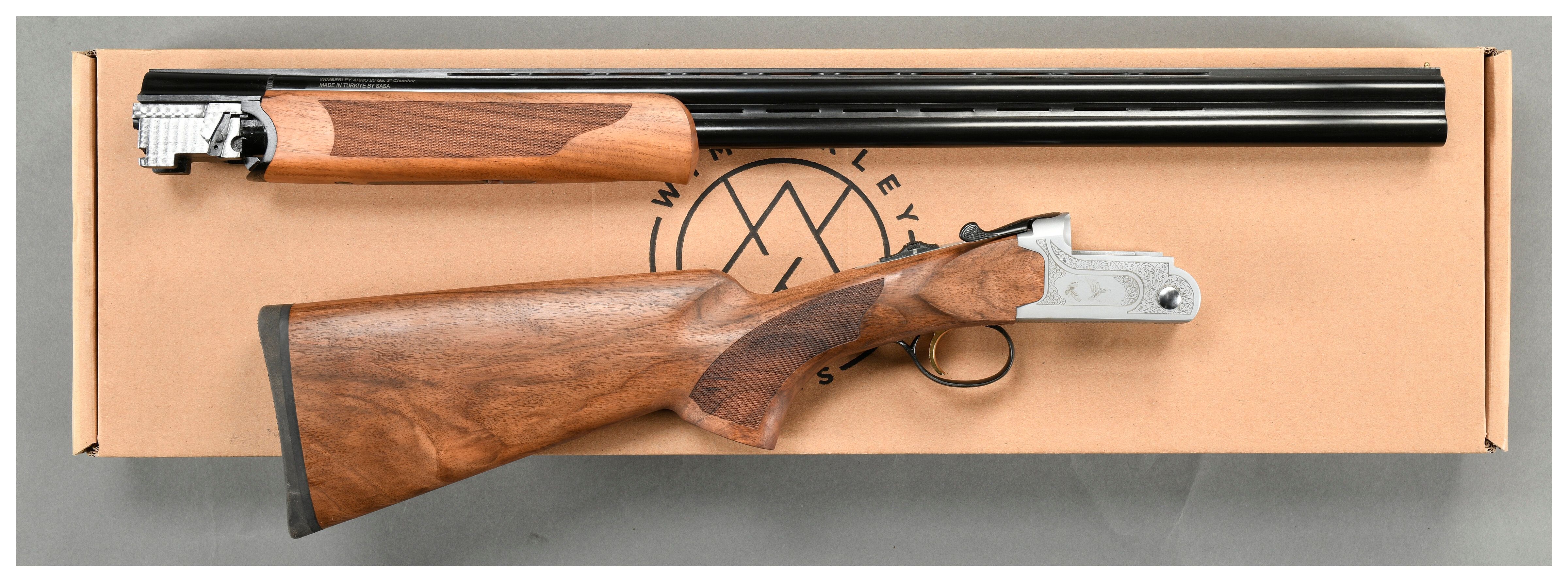 Wimberley Arms Upland 112 Over/Under 20 Gauge Shotgun with Box Rock