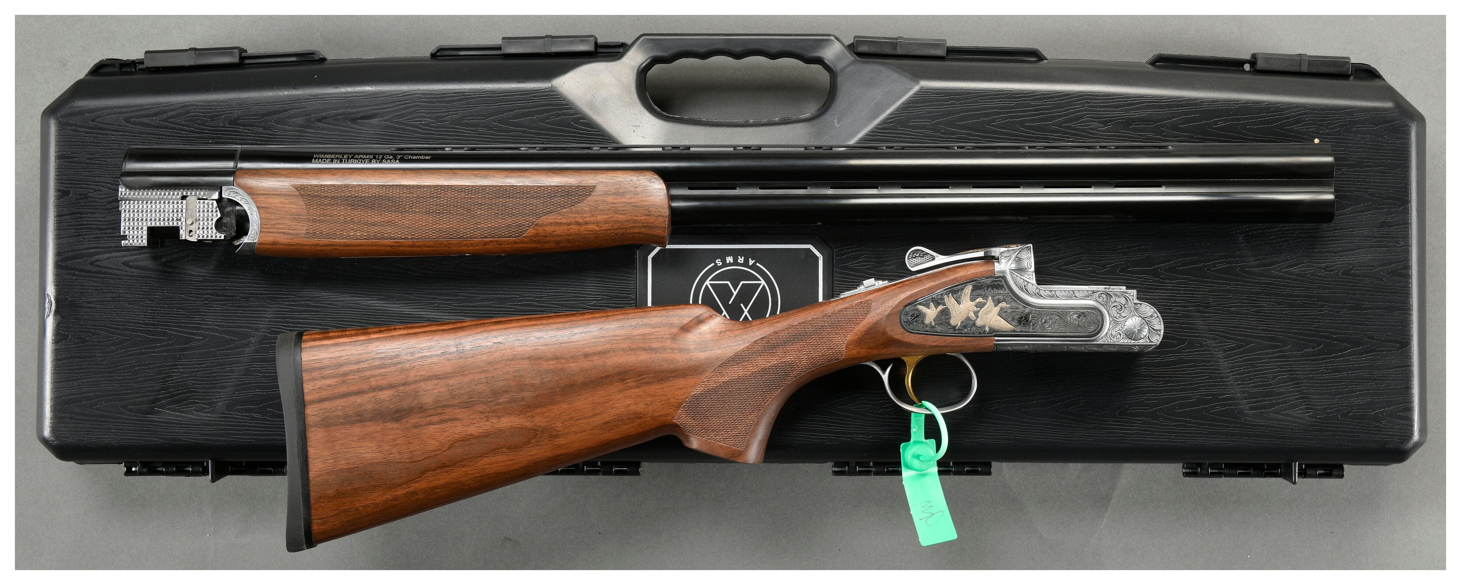Wimberley Arms Ruby Model Over/Under Shotgun with Box Rock Island Auction