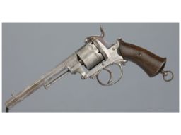 Belgian Proofed Pinfire Revolver