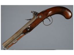 Unidentified English Style Flintlock Pistol