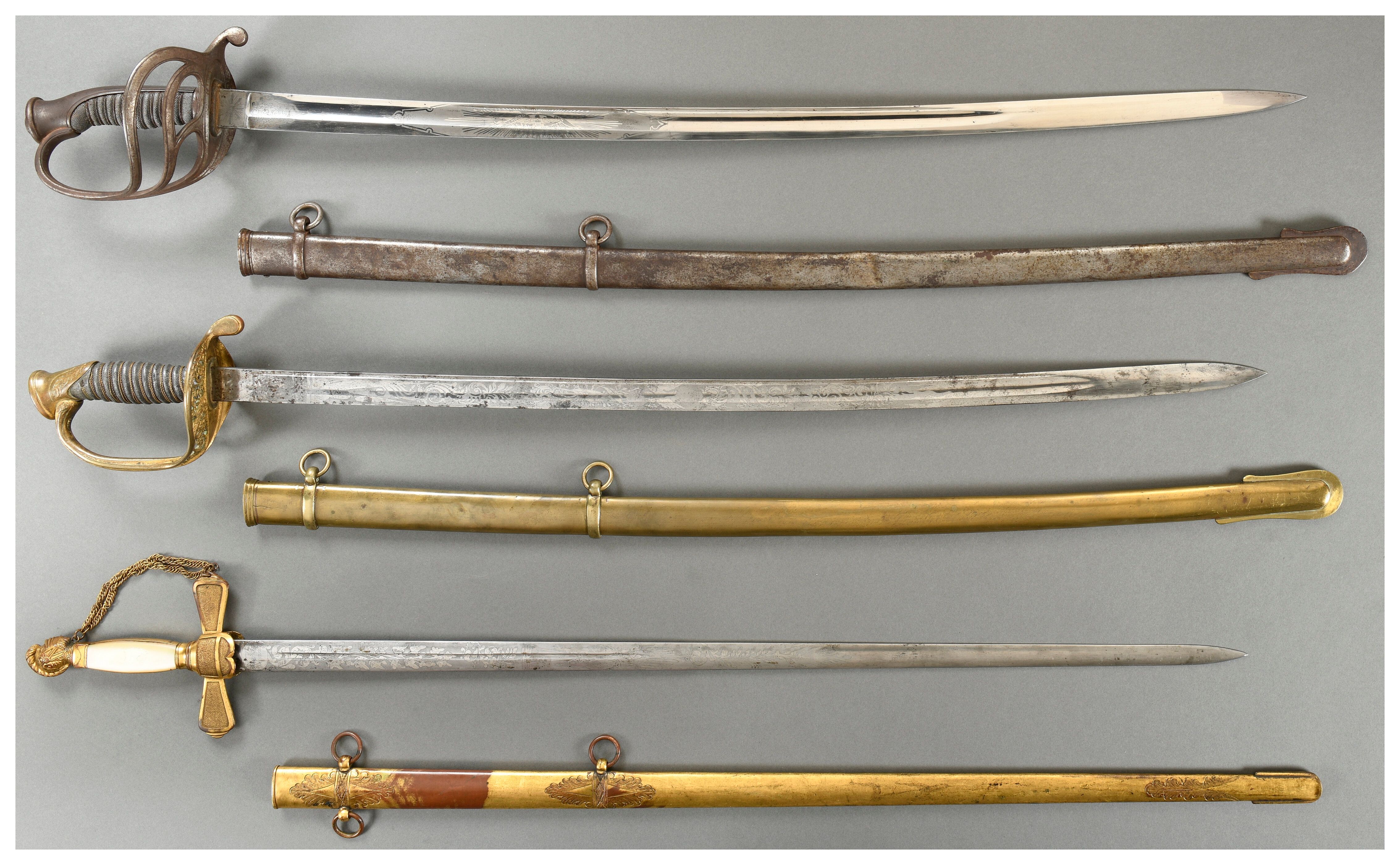 Three U.S. Pattern Swords | Rock Island Auction