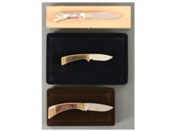 Three Knives with Cases