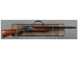 Belgian Browning Auto 5 Semi-Automatic Shotgun with Case