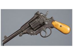 Belgian Double Action Top Break Revolver