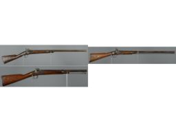 Three Antique Long Guns 