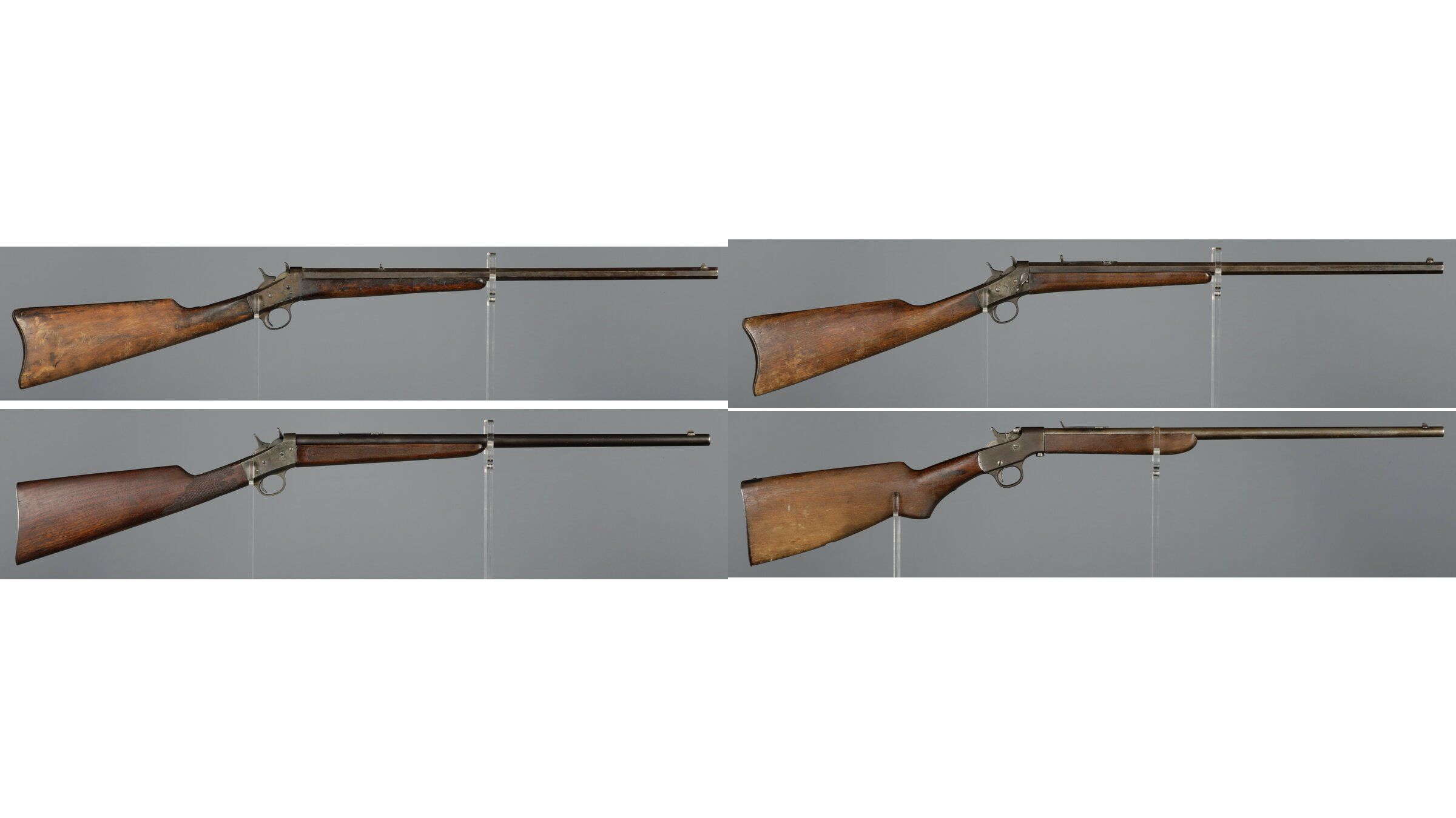 Four American Single Shot Rimfire Rifles | Rock Island Auction