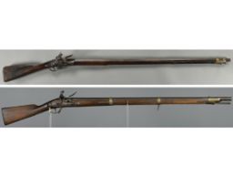 Two Unknown Flintlock Muskets