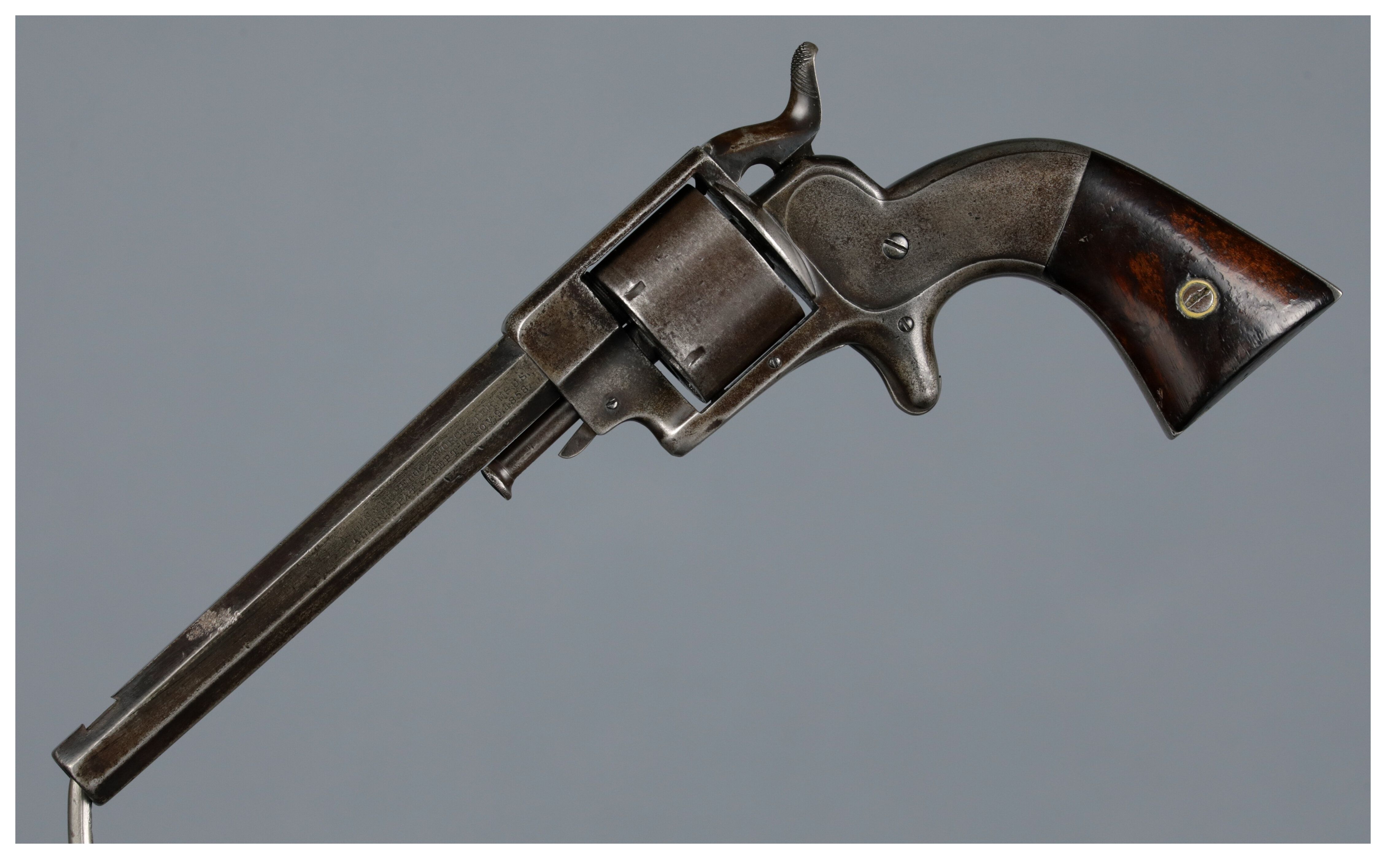 Allen & Wheelock .32 Side Hammer Single Action Revolver | Rock Island ...