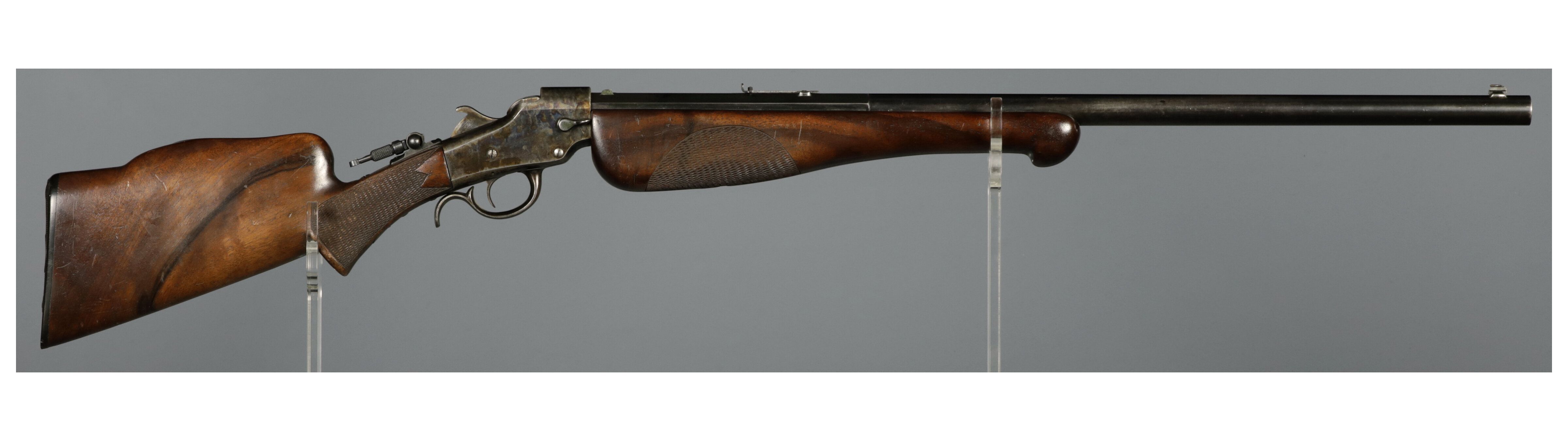 Hopkins & Allen Falling Block Single Shot Rifle | Rock Island Auction