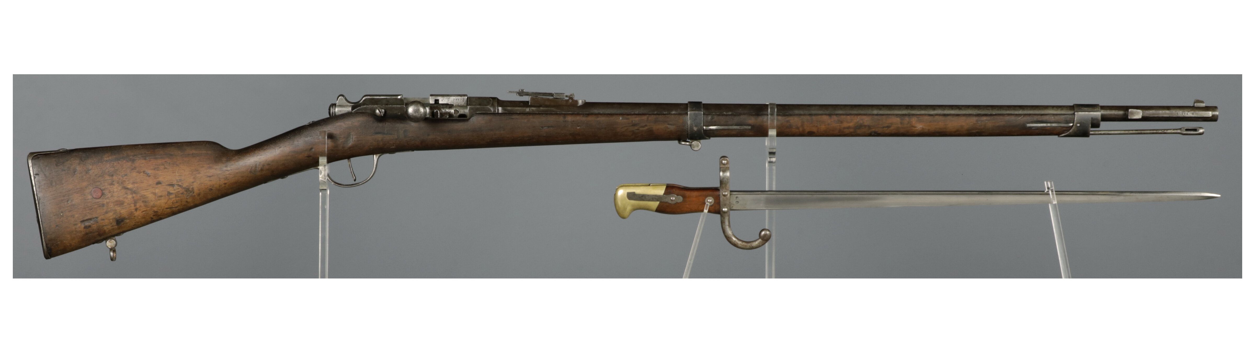 Mas Model 1874 M80 Gras Single Bolt Action Rifle with Bayonet | Rock ...