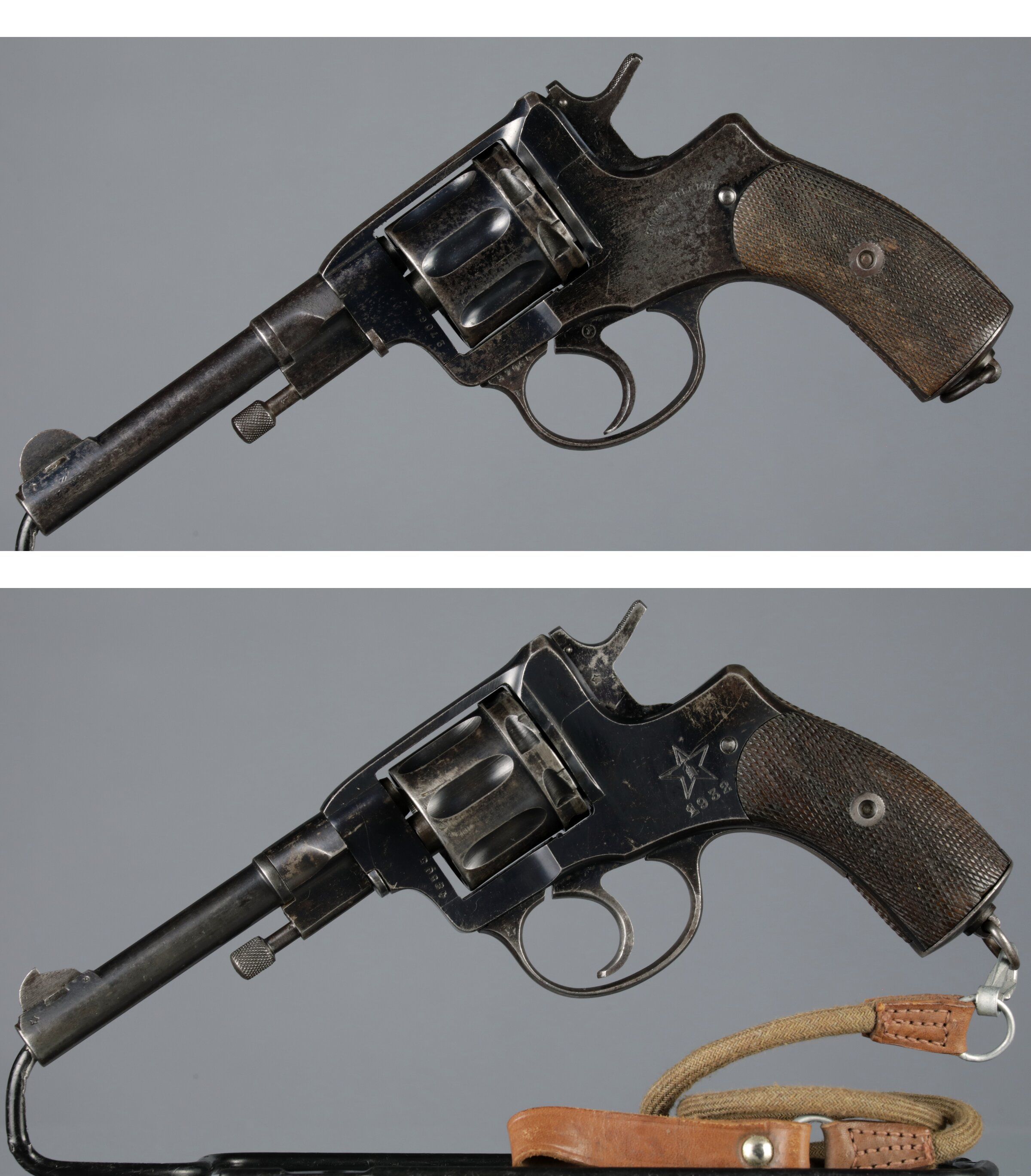 Two Russian Tula Arsenal M1895 Nagant Revolvers | Rock Island Auction