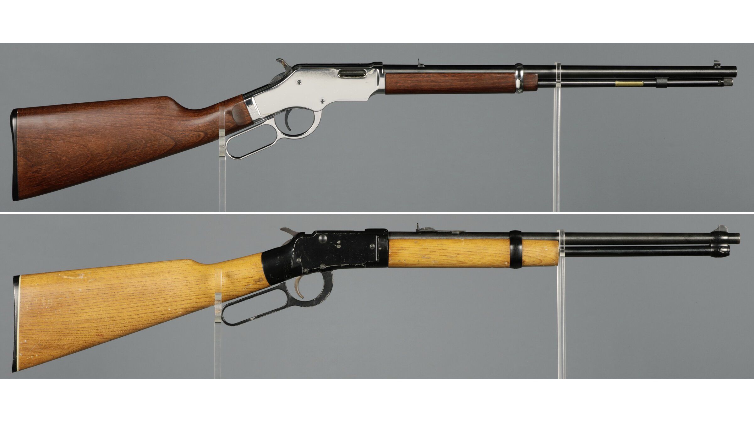 Two Lever Action Rifles | Rock Island Auction