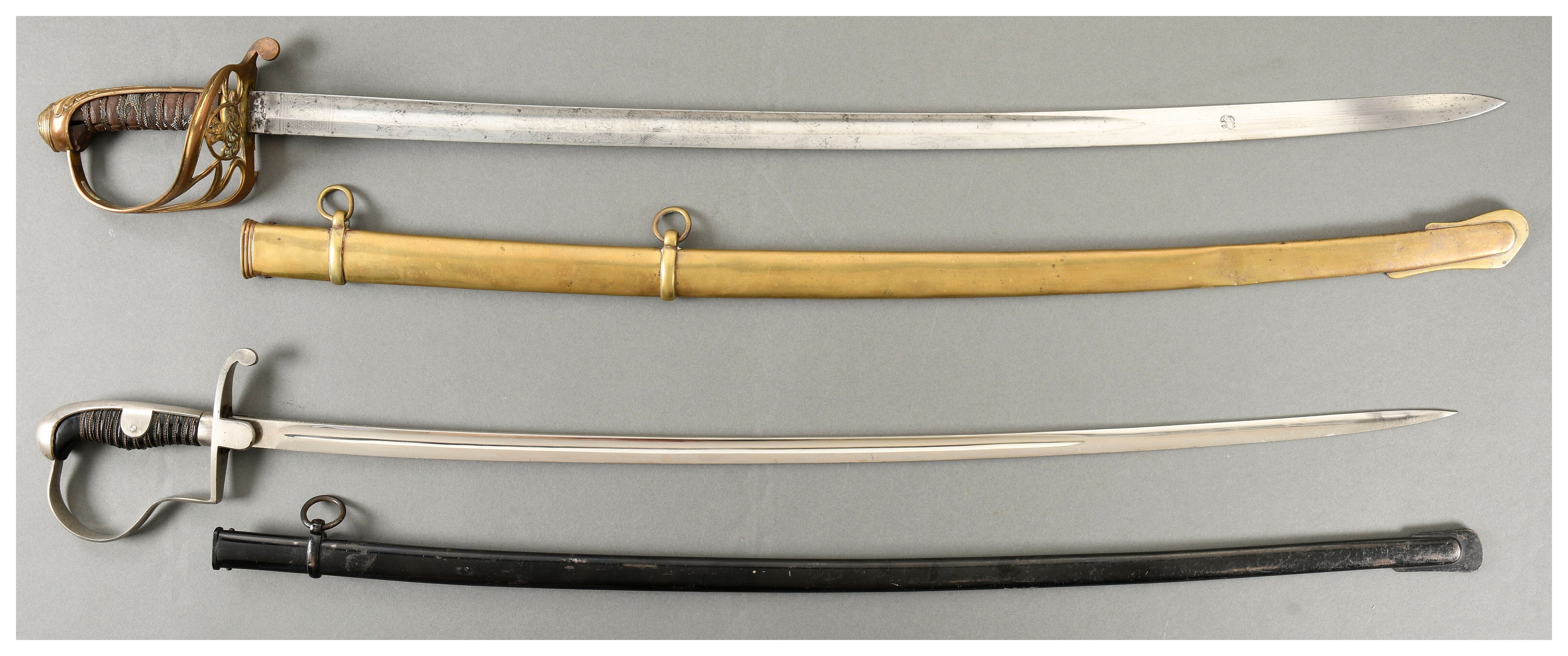 Two Military Pattern Swords | Rock Island Auction