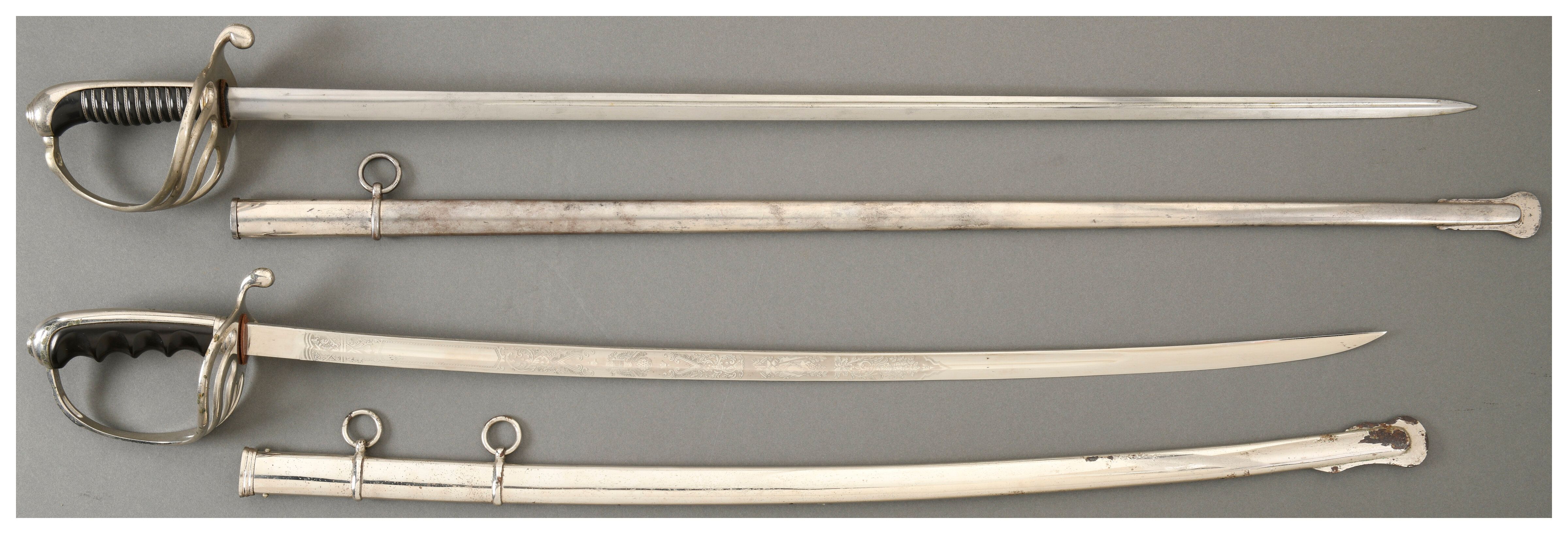Two Military Pattern Swords | Rock Island Auction