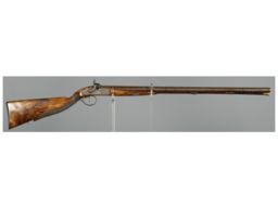 Ebert Marked Percussion 16 Gauge "Cripple Stock" Shotgun