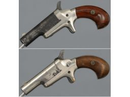 Two Colt No 3 Single Shot Derringers 