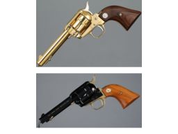 Two Colt Commemorative Frontier Scout Revolvers 