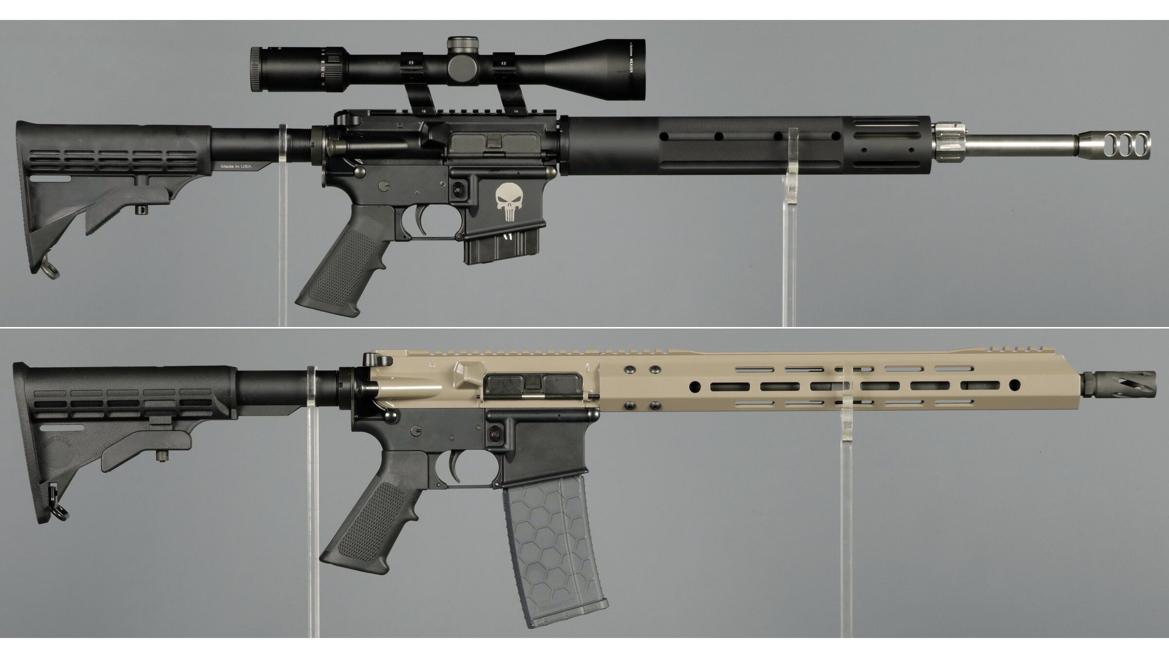 Two Semi-Automatic Rifles | Rock Island Auction