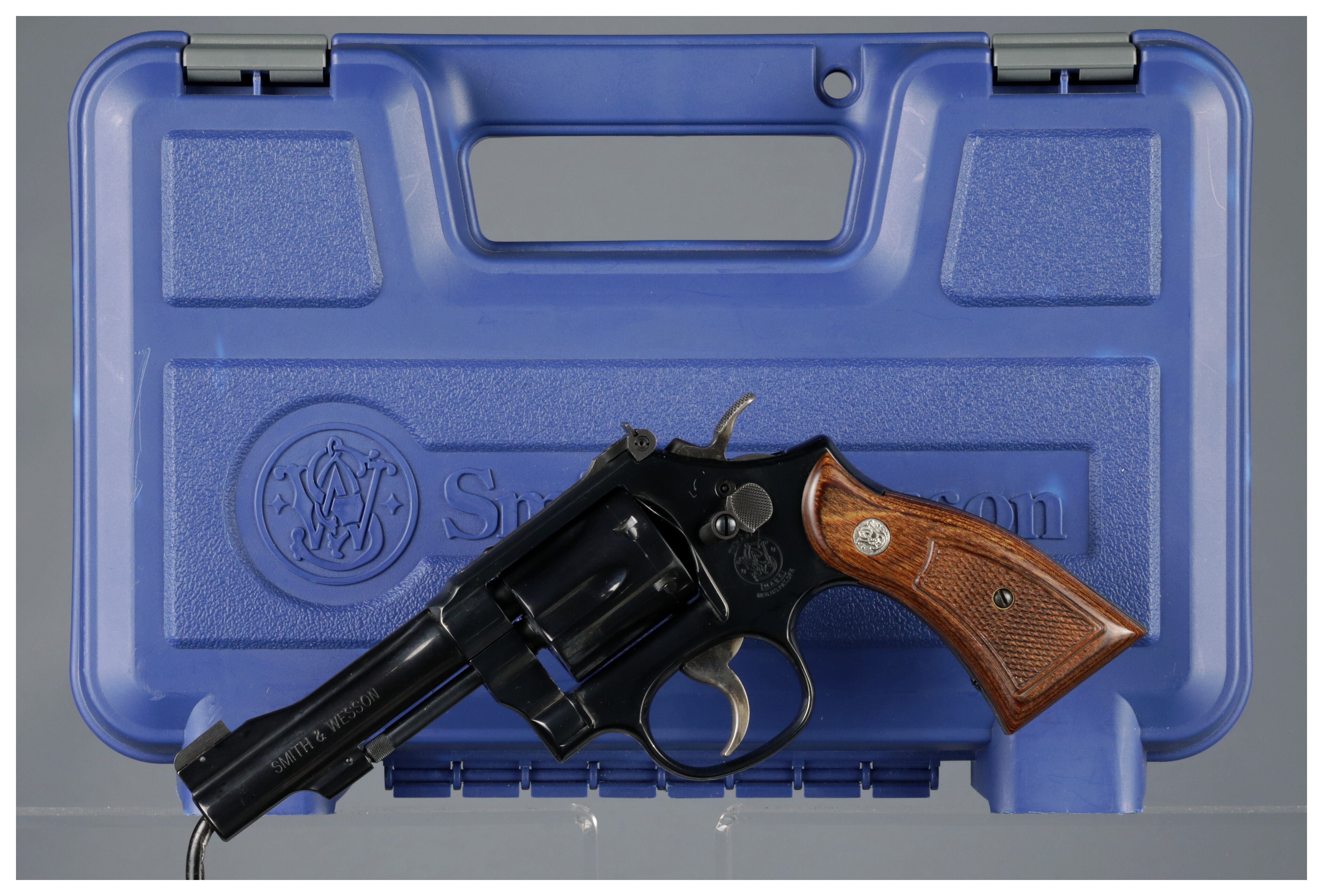 Smith & Wesson Model 18-7 Double Action Revolver with Case | Rock