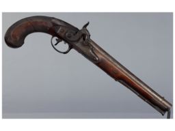 Paris Percussion Conversion Flintlock Dueling Pistol