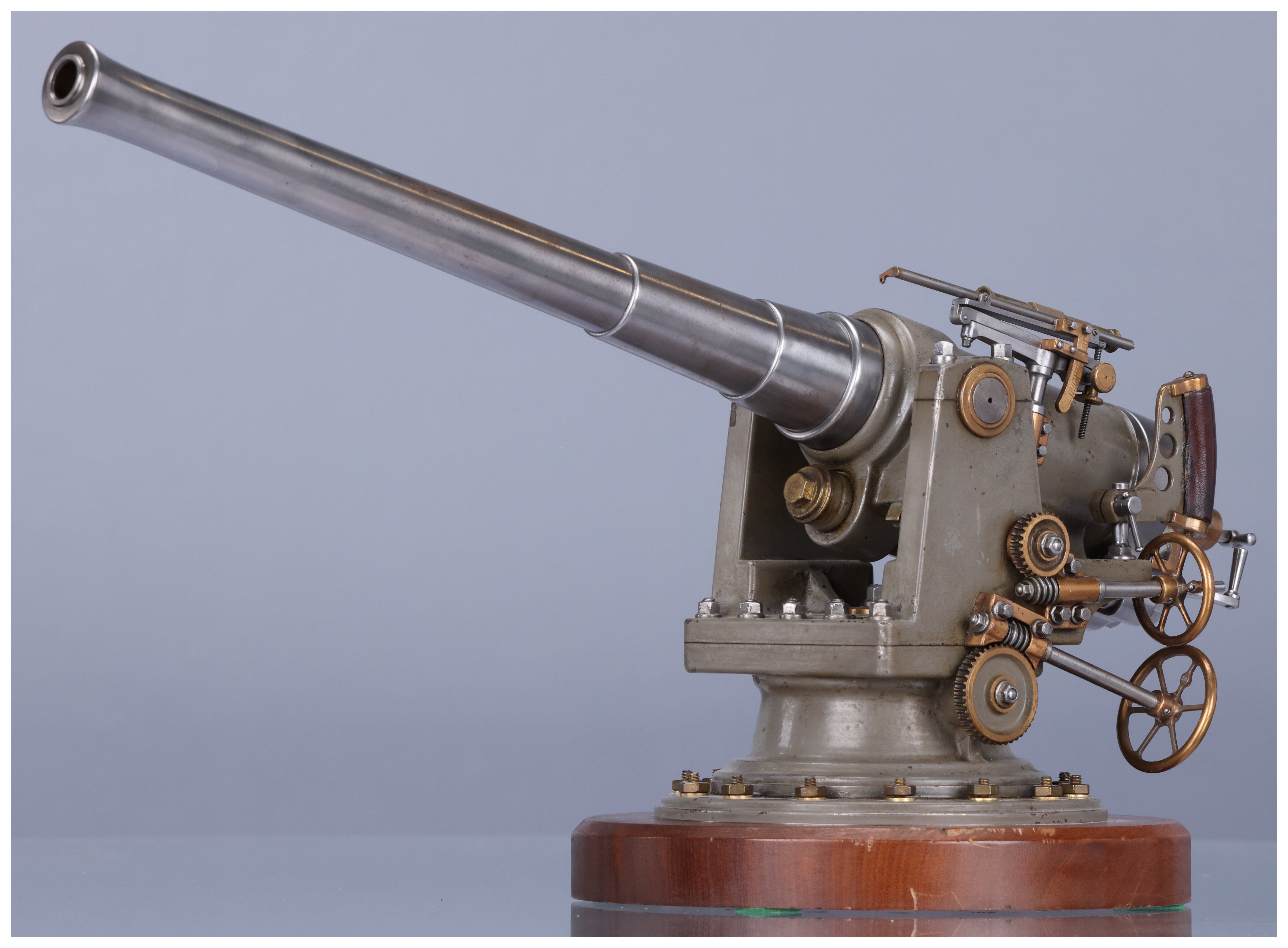 Functional Scale Model Breech Loading Naval Gun | Rock Island Auction