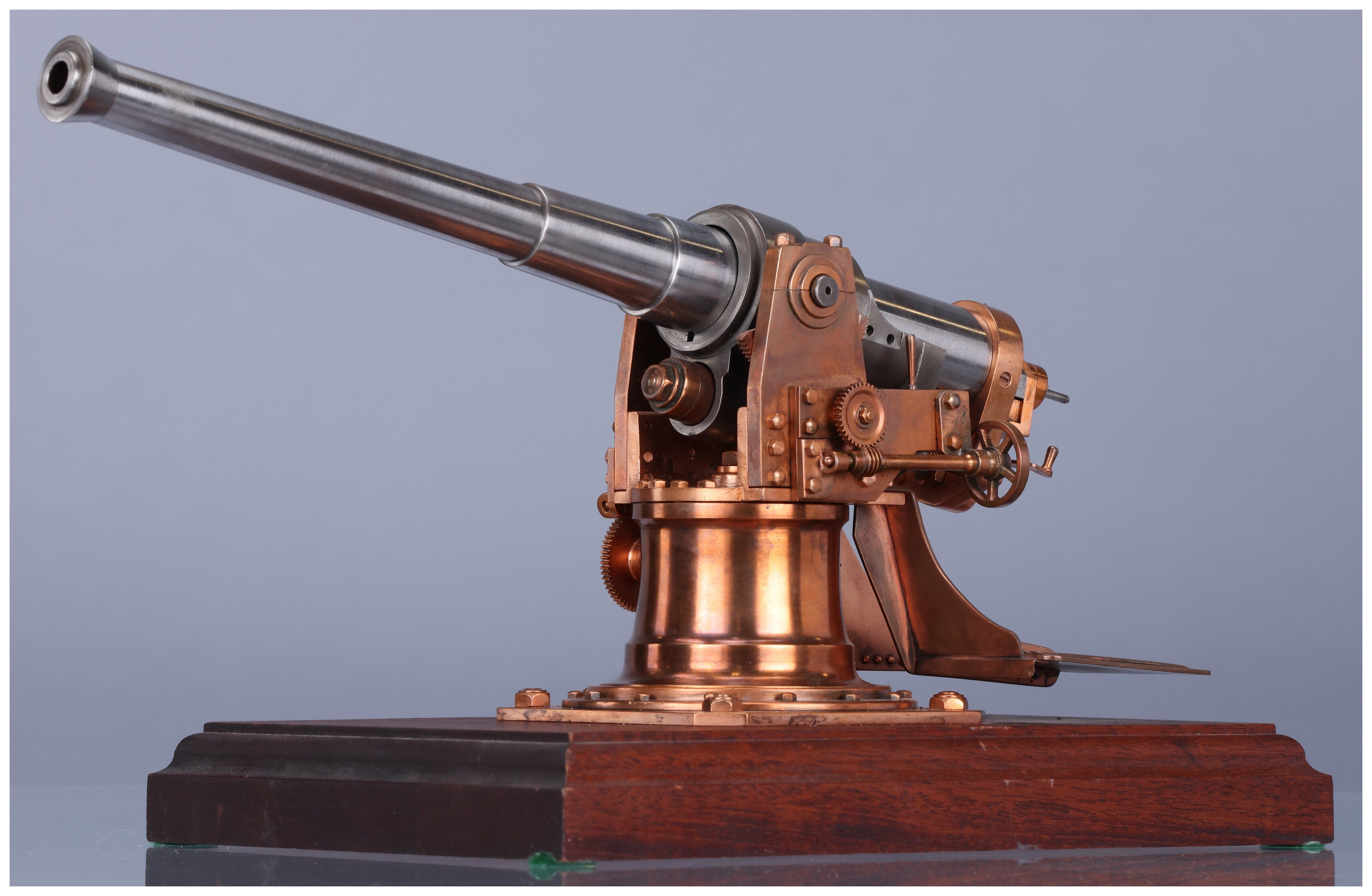 Functional Scale Model Breech Loading Naval Gun | Rock Island Auction