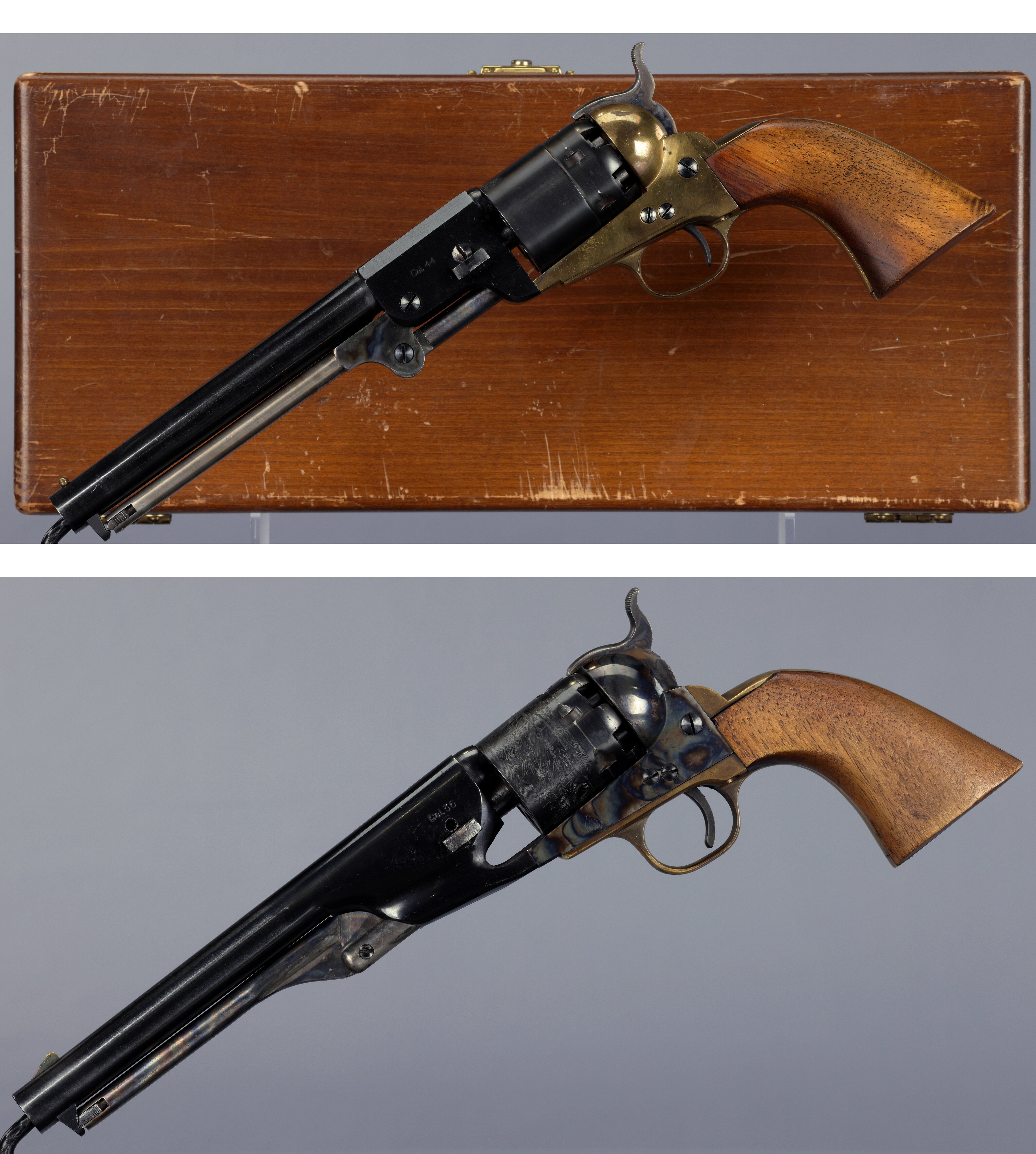 Two Uberti Percussion Revolvers Rock Island Auction