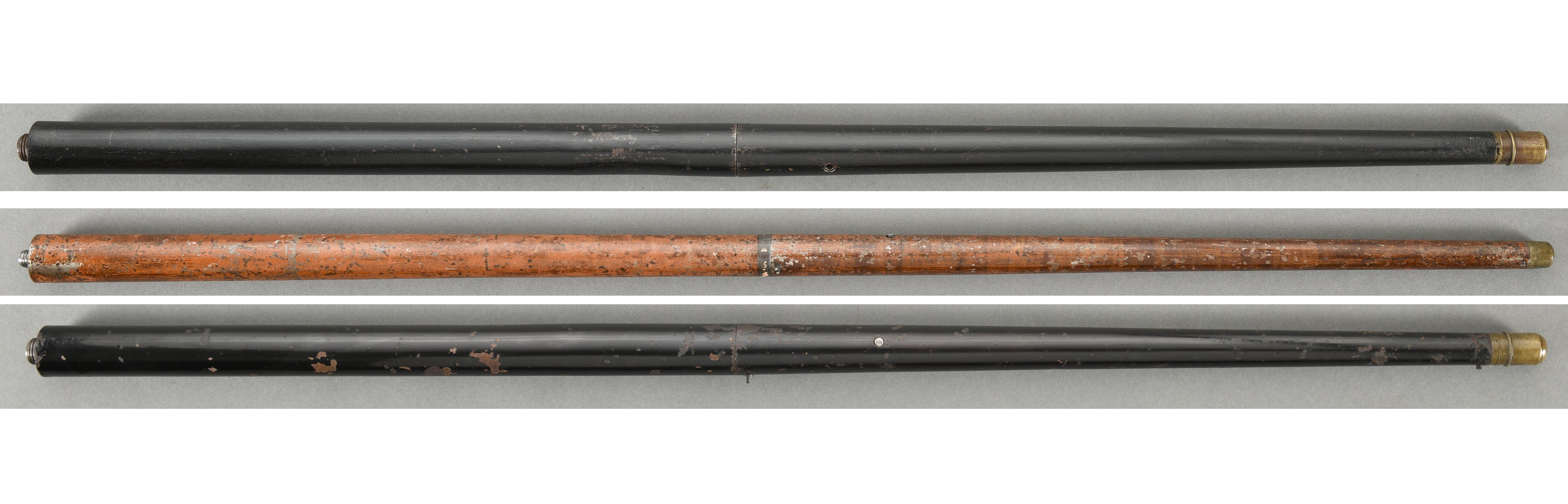 Sample Cane Air Three Unknown Cane Air-Rifles | Rock Island Auction