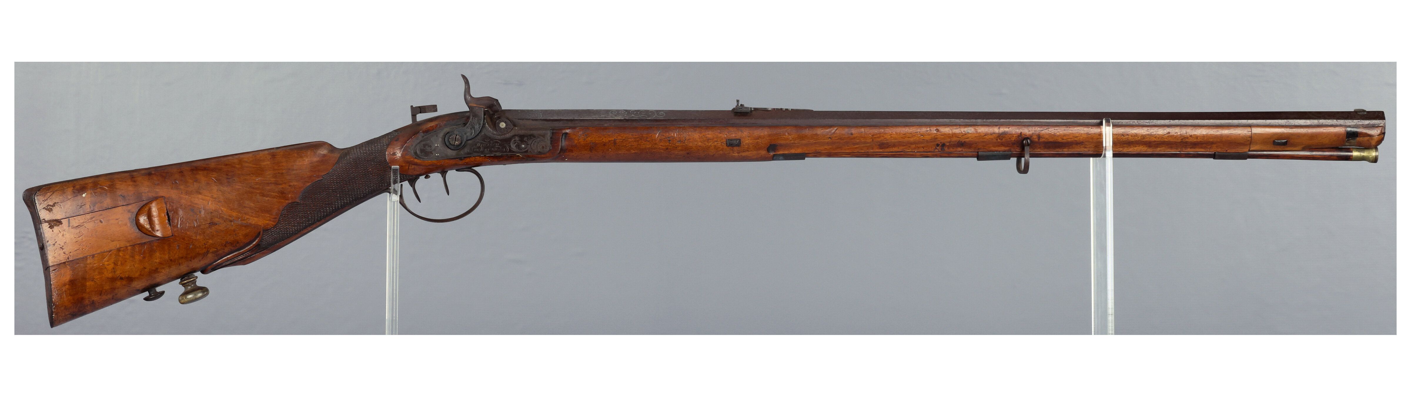 German Jaeger Percussion Rifle Signed by Jacob Kuchenreuter | Rock ...