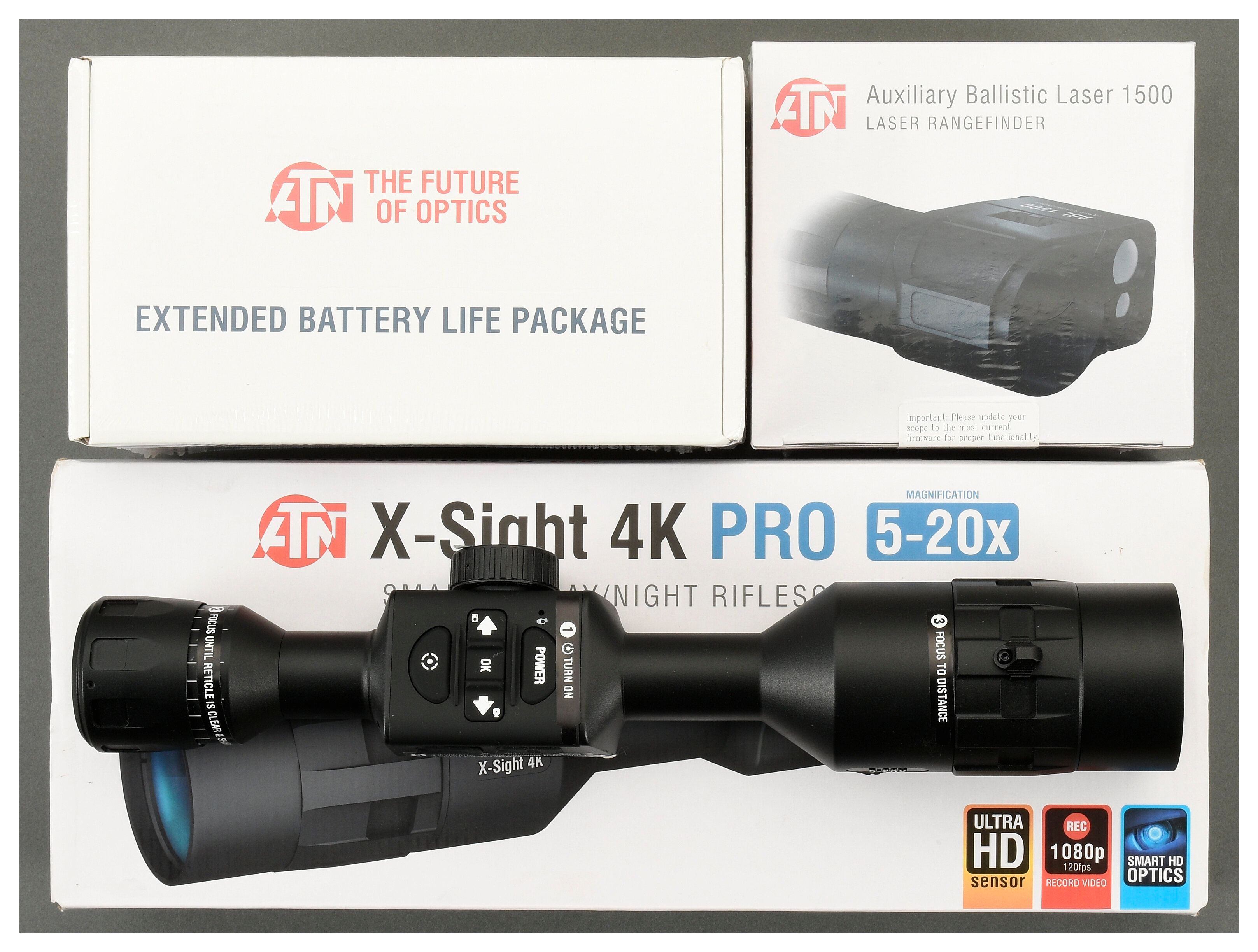 Two ATN Optical Devices with Boxes | Rock Island Auction