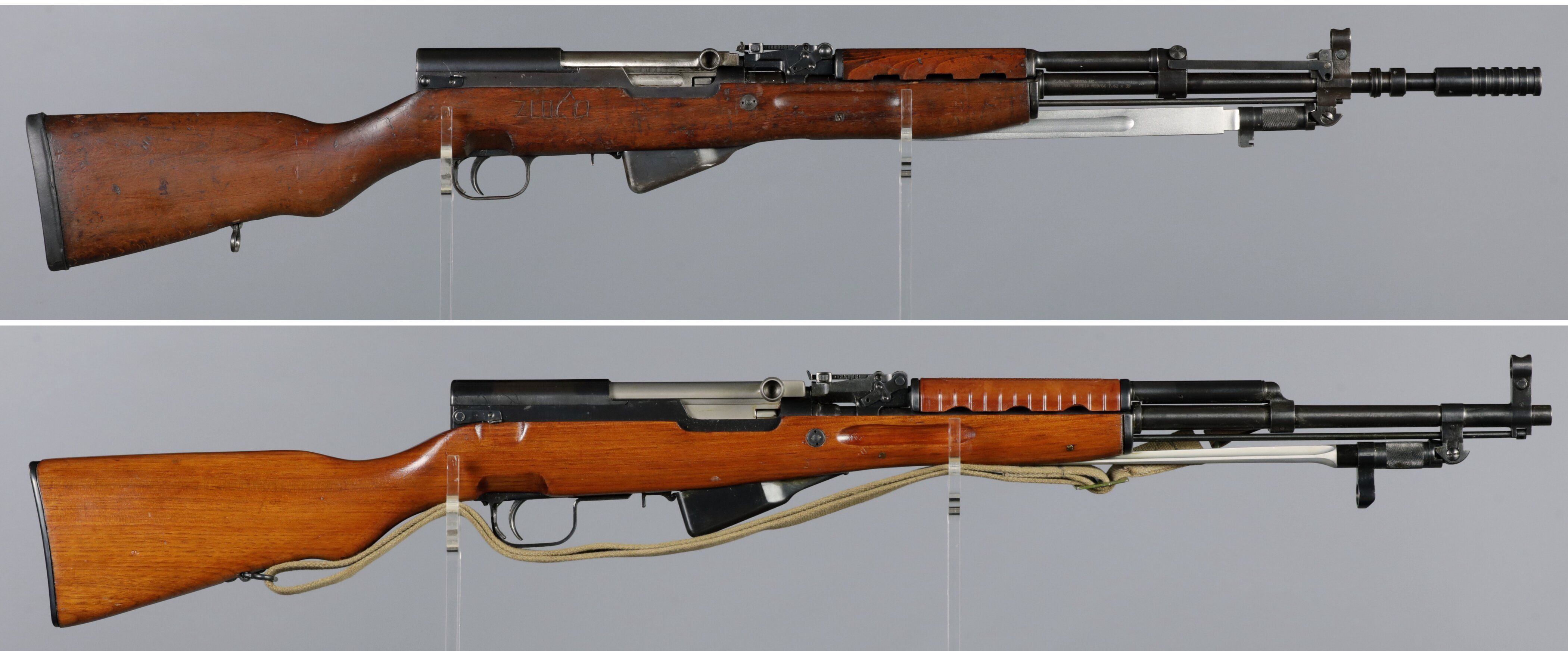 Two SKS Pattern Semi-Automatic Rifles | Rock Island Auction