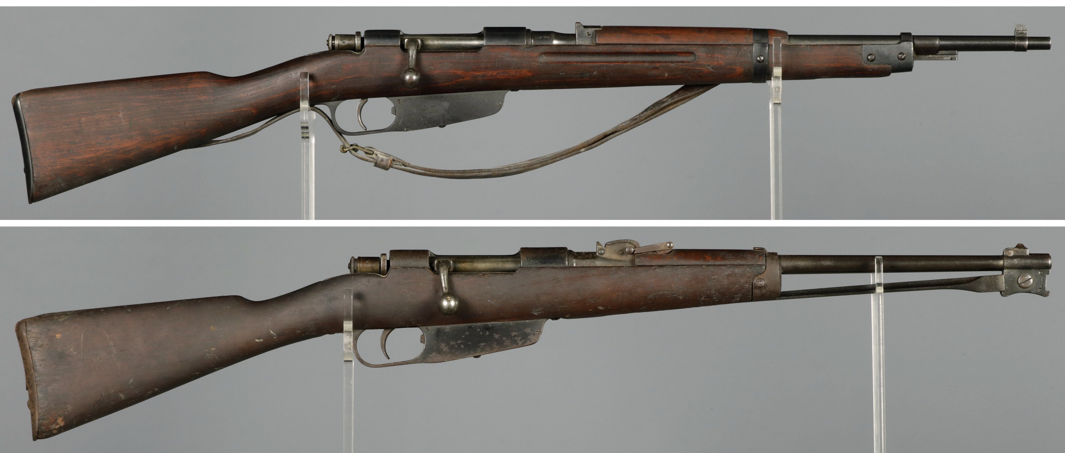 Two Italian Carcano Bolt Action Rifles | Rock Island Auction