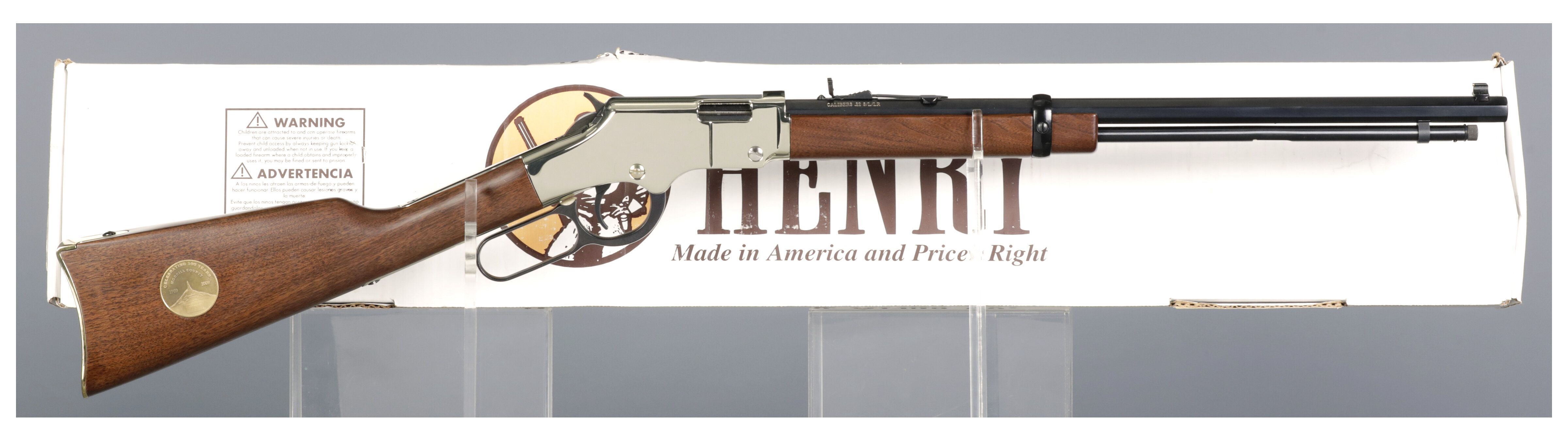 Henry Repeating Arms Model H004 Golden Boy Rifle with Box | Rock Island ...
