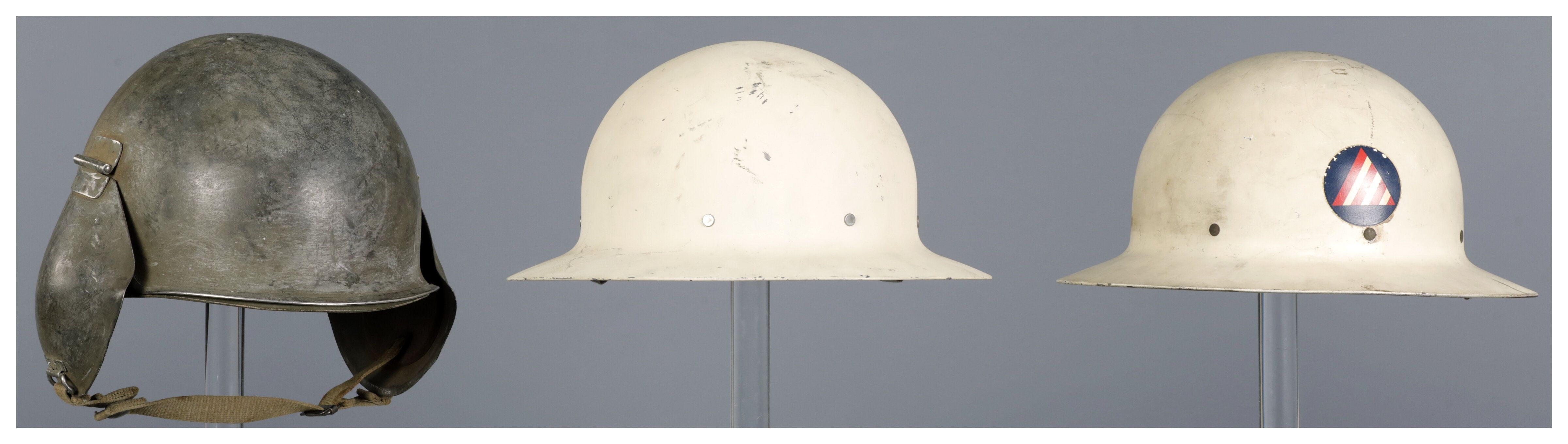 Three World War II U.S. Military Helmets | Rock Island Auction