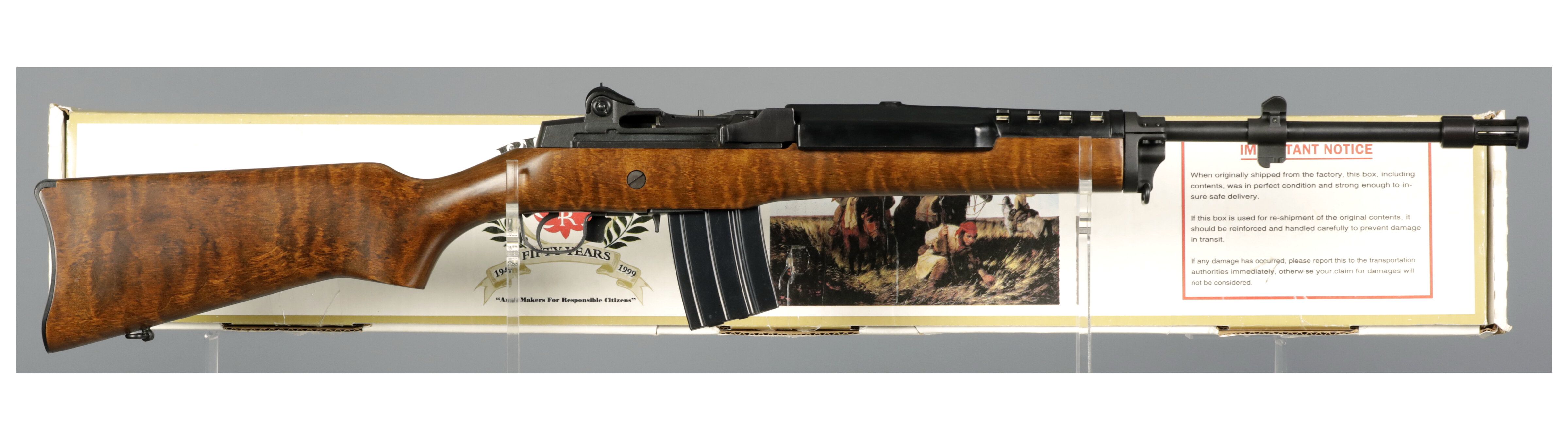 Scarce Ruger Mini-14GB Bermudian Contract Rifle with Box | Rock Island ...