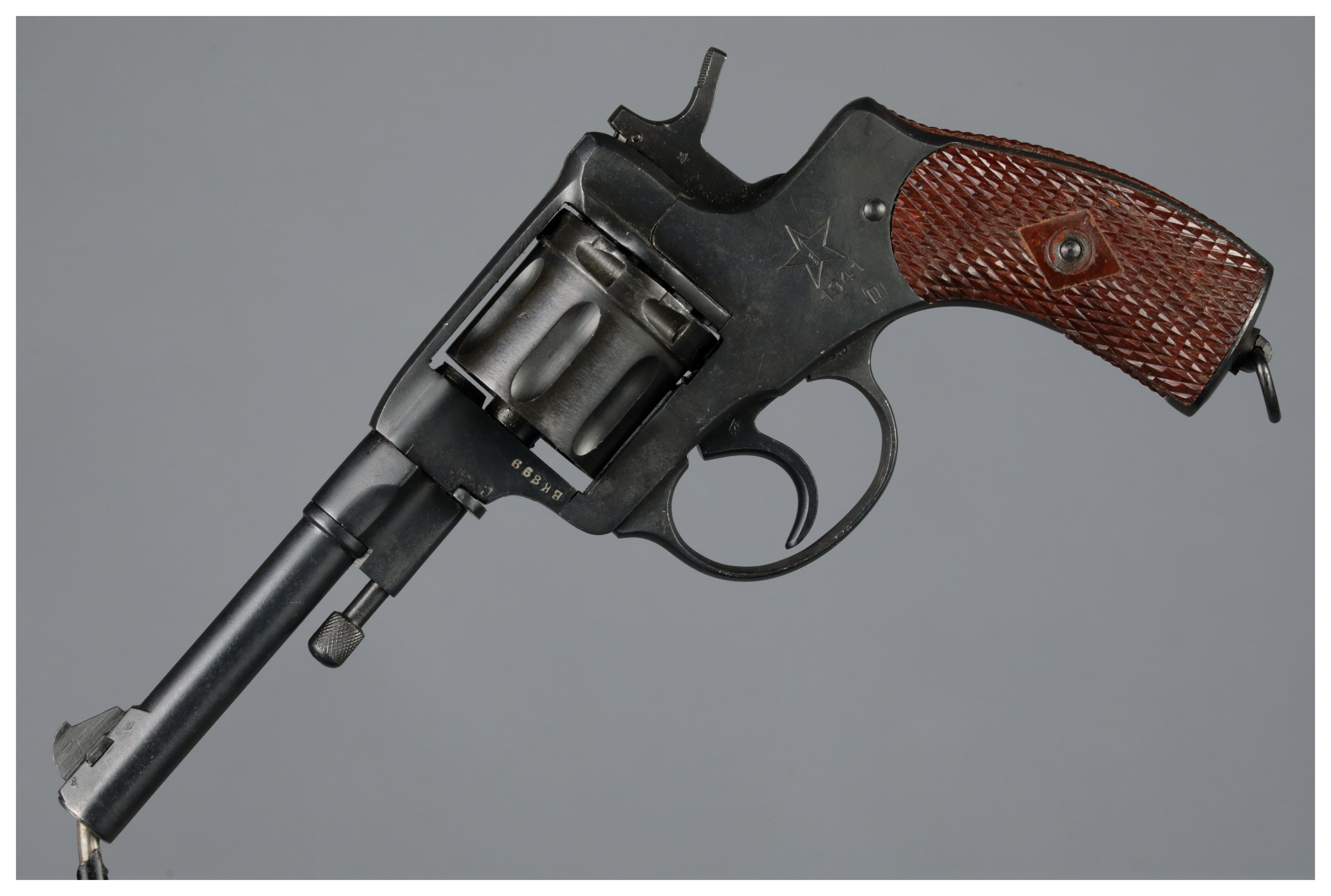 Soviet Tula Arsenal Model 1895 Nagant Revolver with Holster | Rock