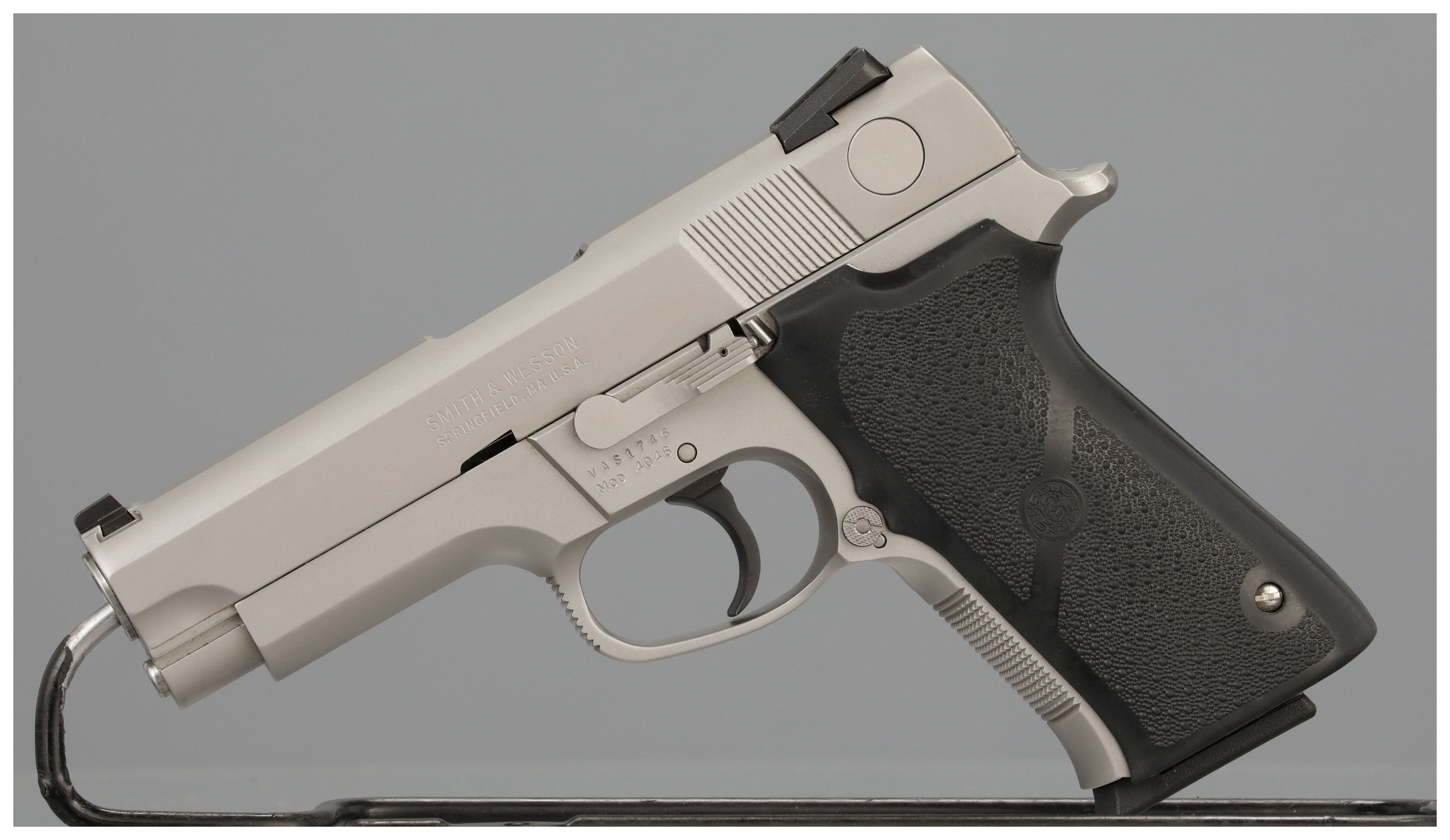 Smith & Wesson Model 4046 Brinks Issue Semi-Automatic Pistol | Rock ...