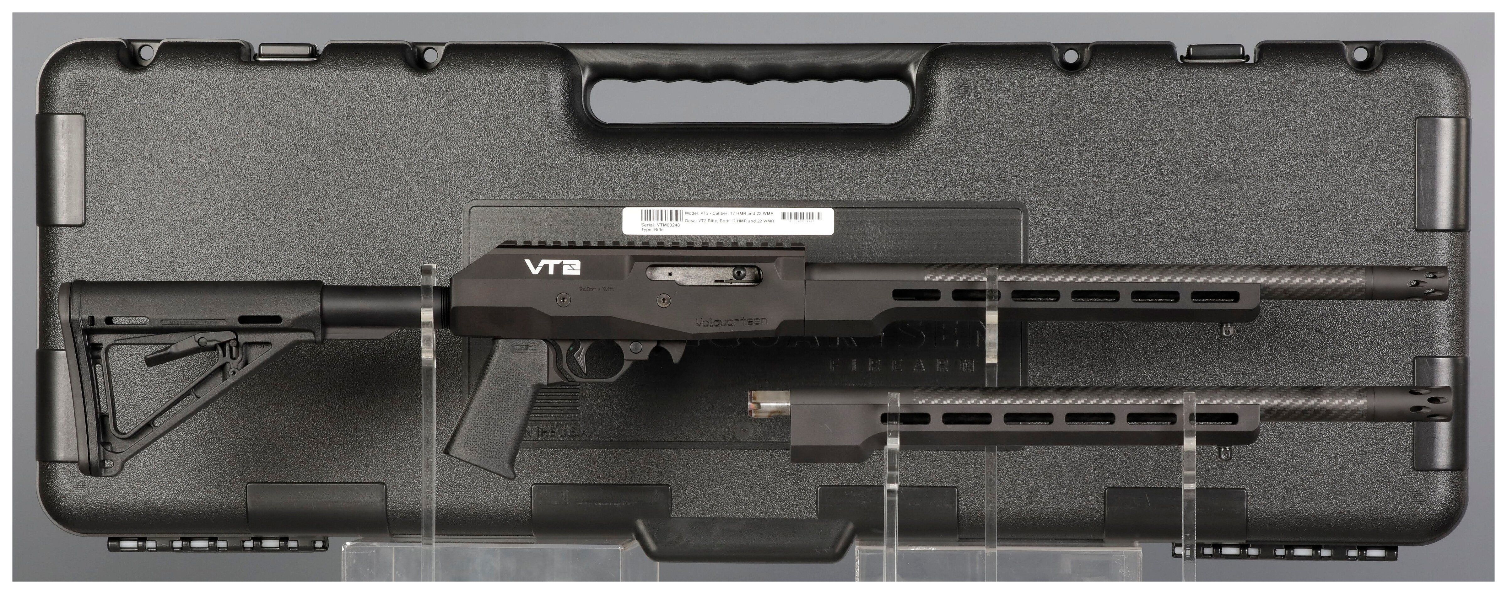 Vt2 Rifle Volquartsen VT2 Semi-Automatic Rifle with Case | Rock Island Auction