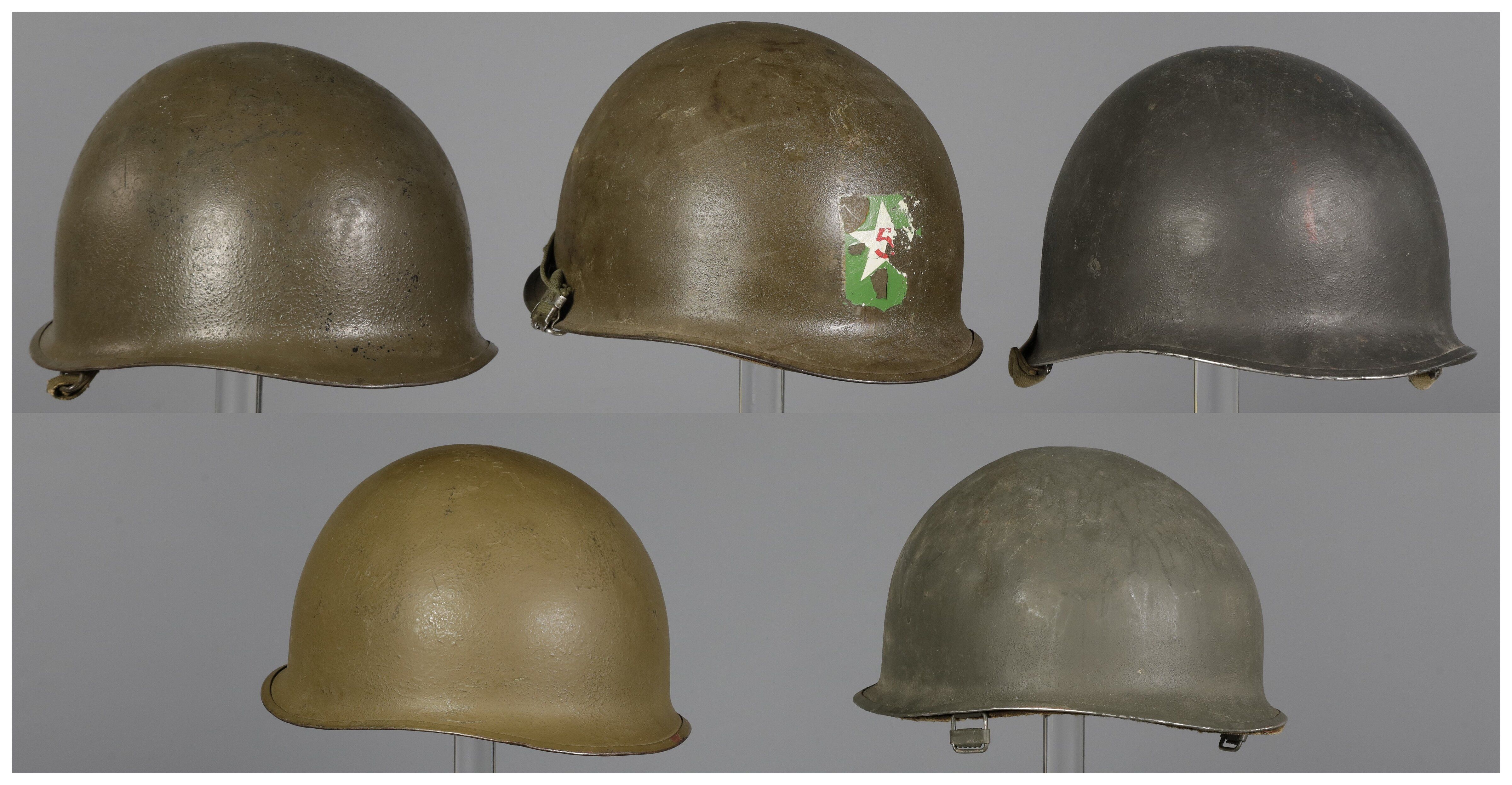 Grouping of M1 Pattern Helmets | Rock Island Auction