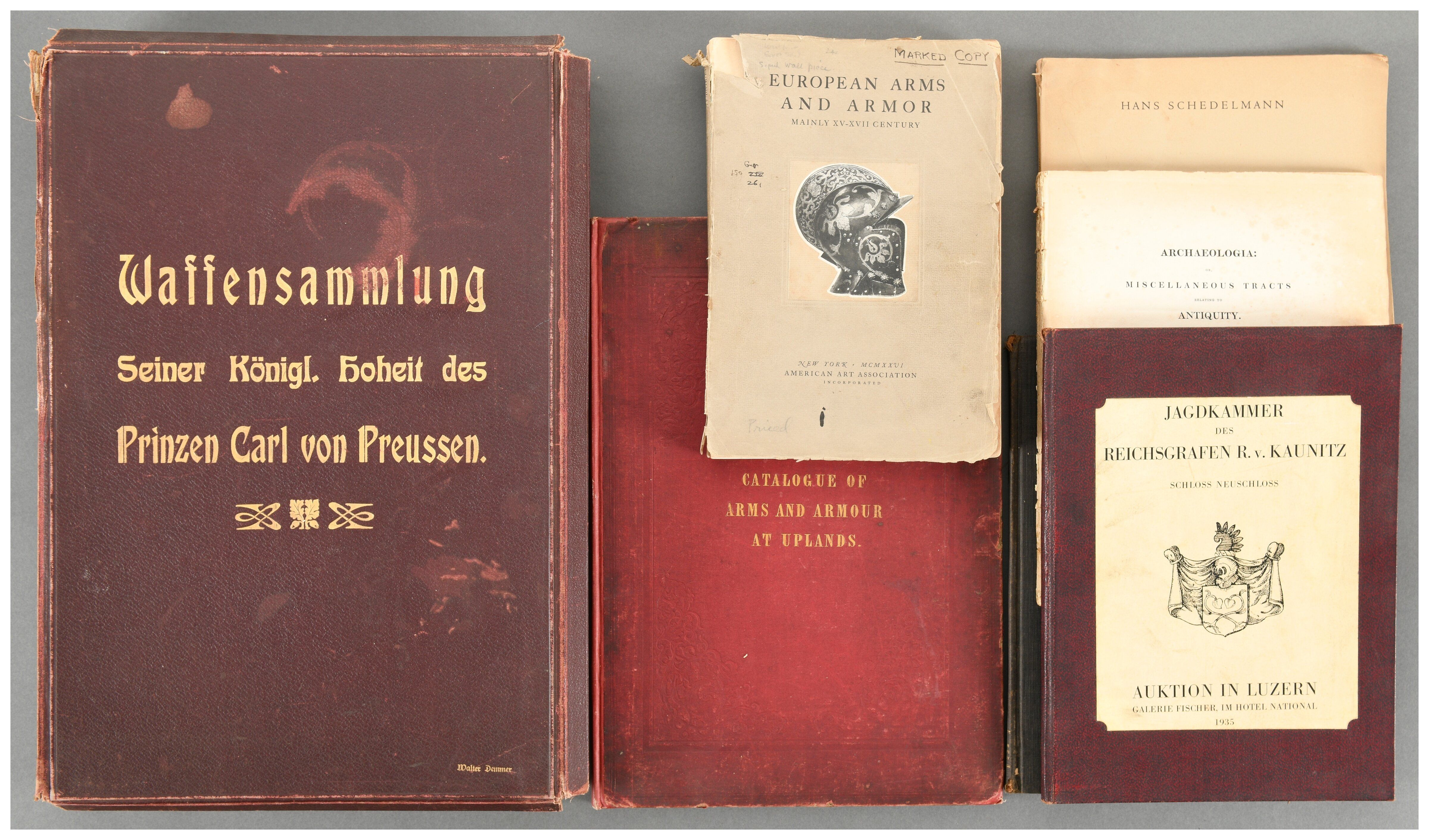 Seven European Arms and Armor Reference Books | Rock Island Auction