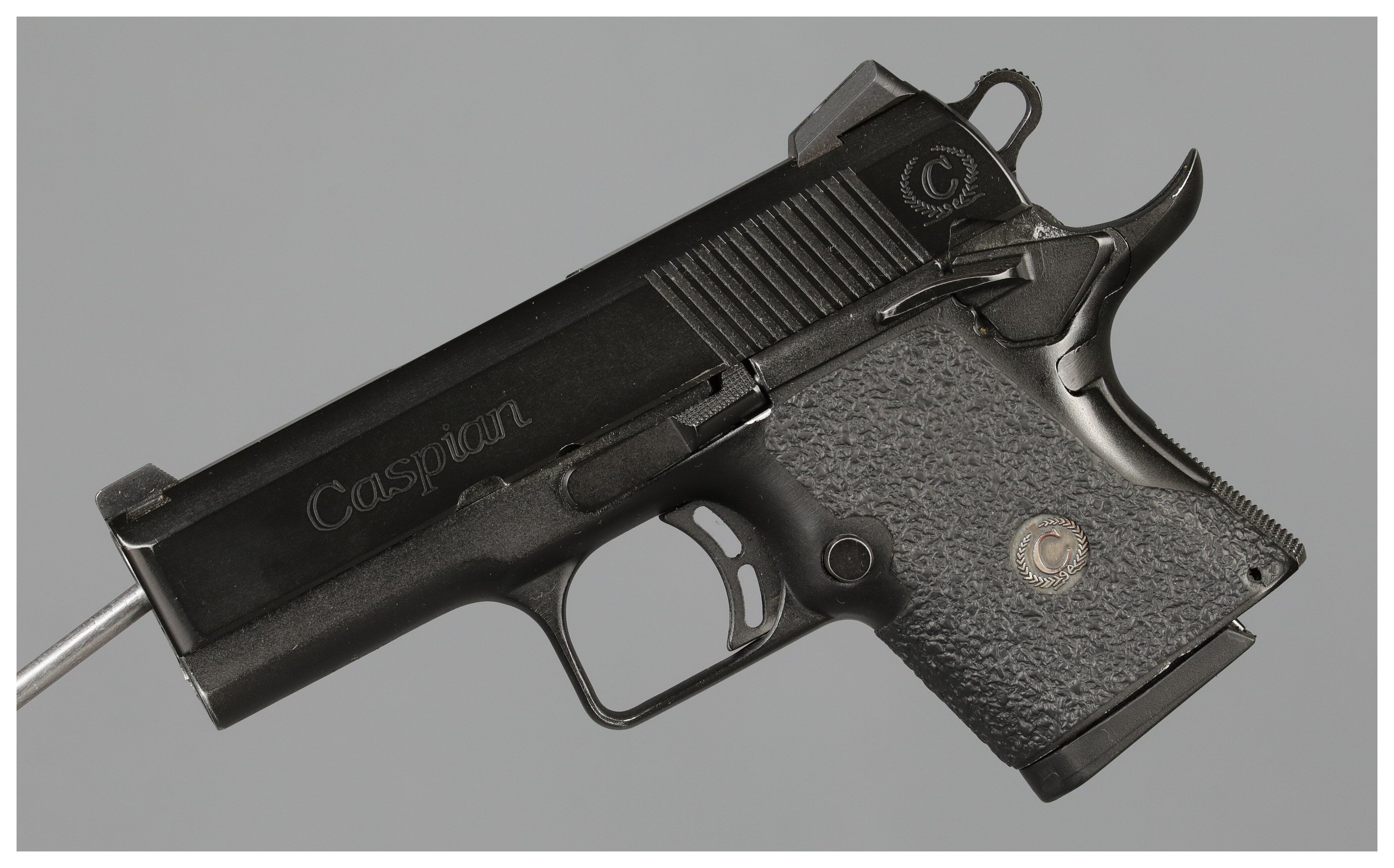 Craig Ltd./Caspian Arms Omen Semi-Automatic Pistol with Holsters