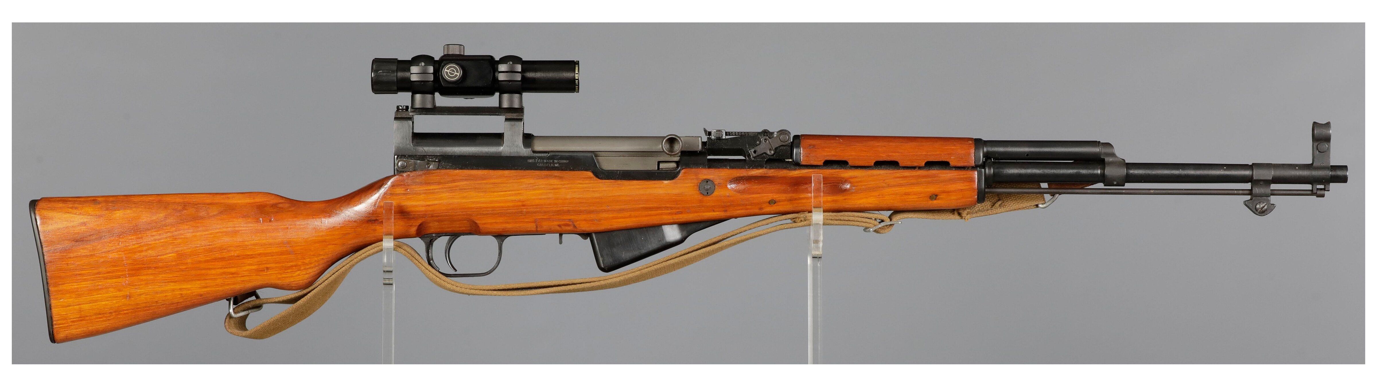Chinese Arsenal 416 Type 56 SKS Rifle with Red Dot Sight | Rock