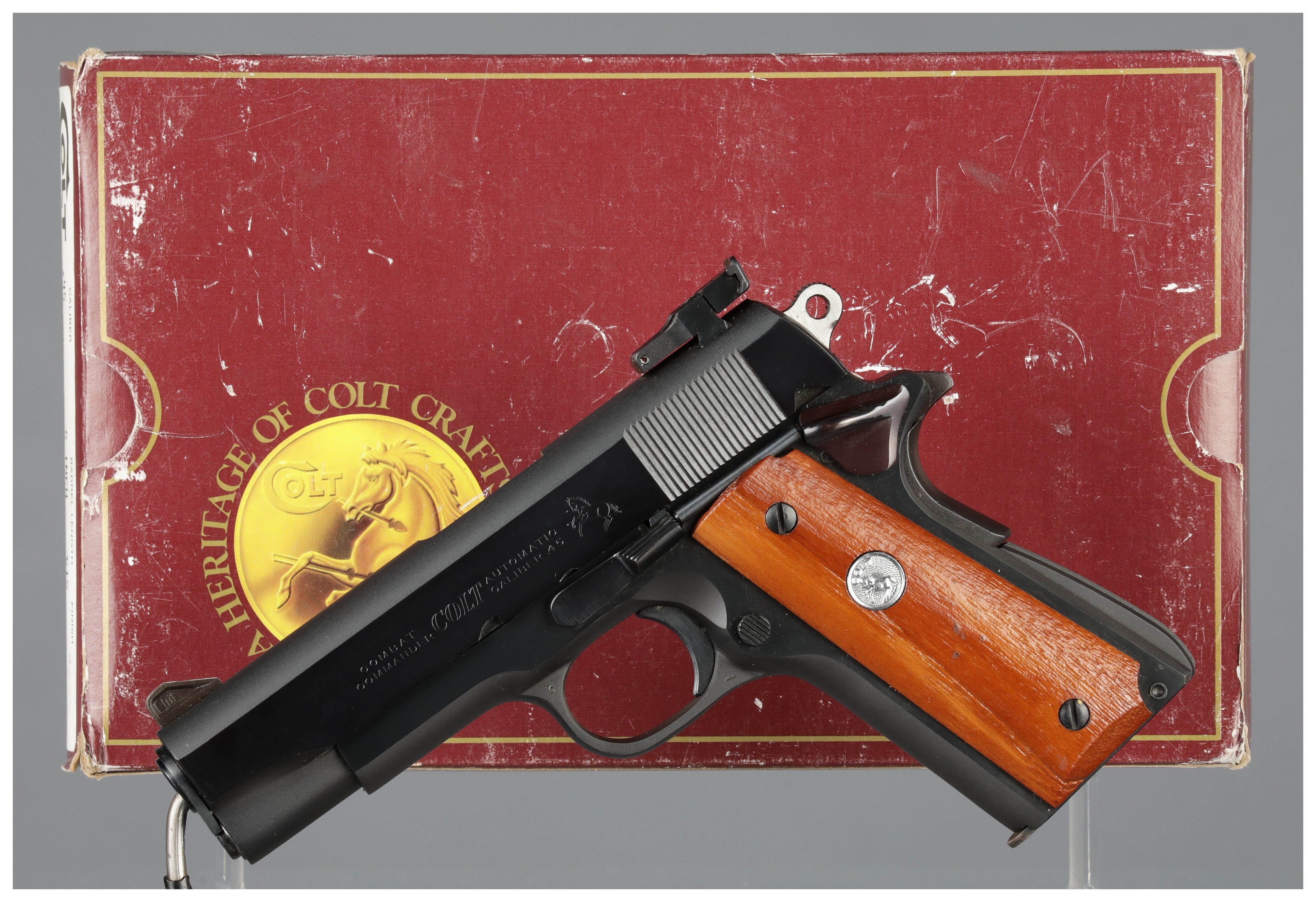 Colt Combat Commander Semi-Automatic Pistol with Box | Rock