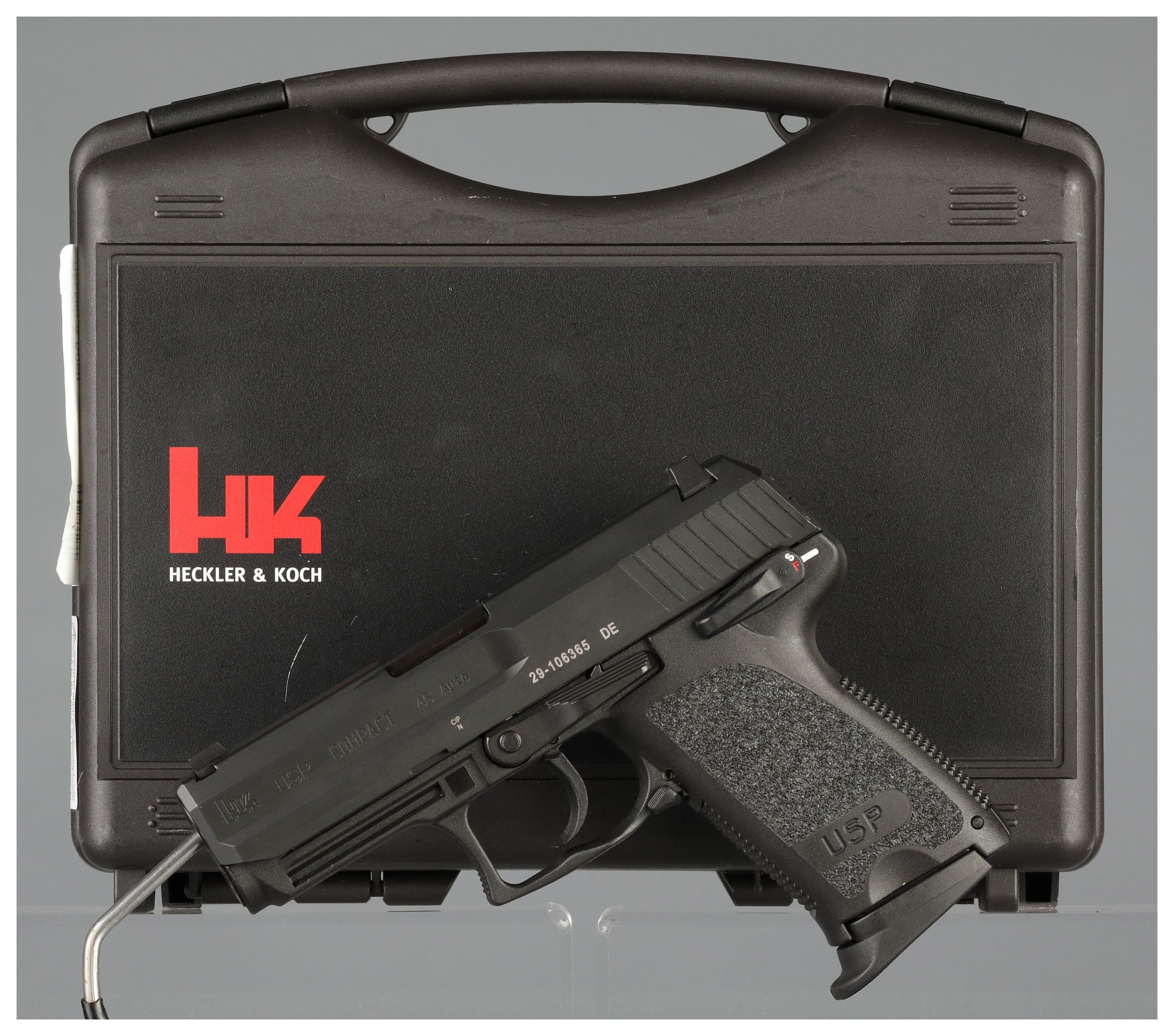 Heckler & Koch USP COMPACT 6mmガスガン HK USP COMPACT TAC GBB 6MM FDE | Elite Force Airsoft