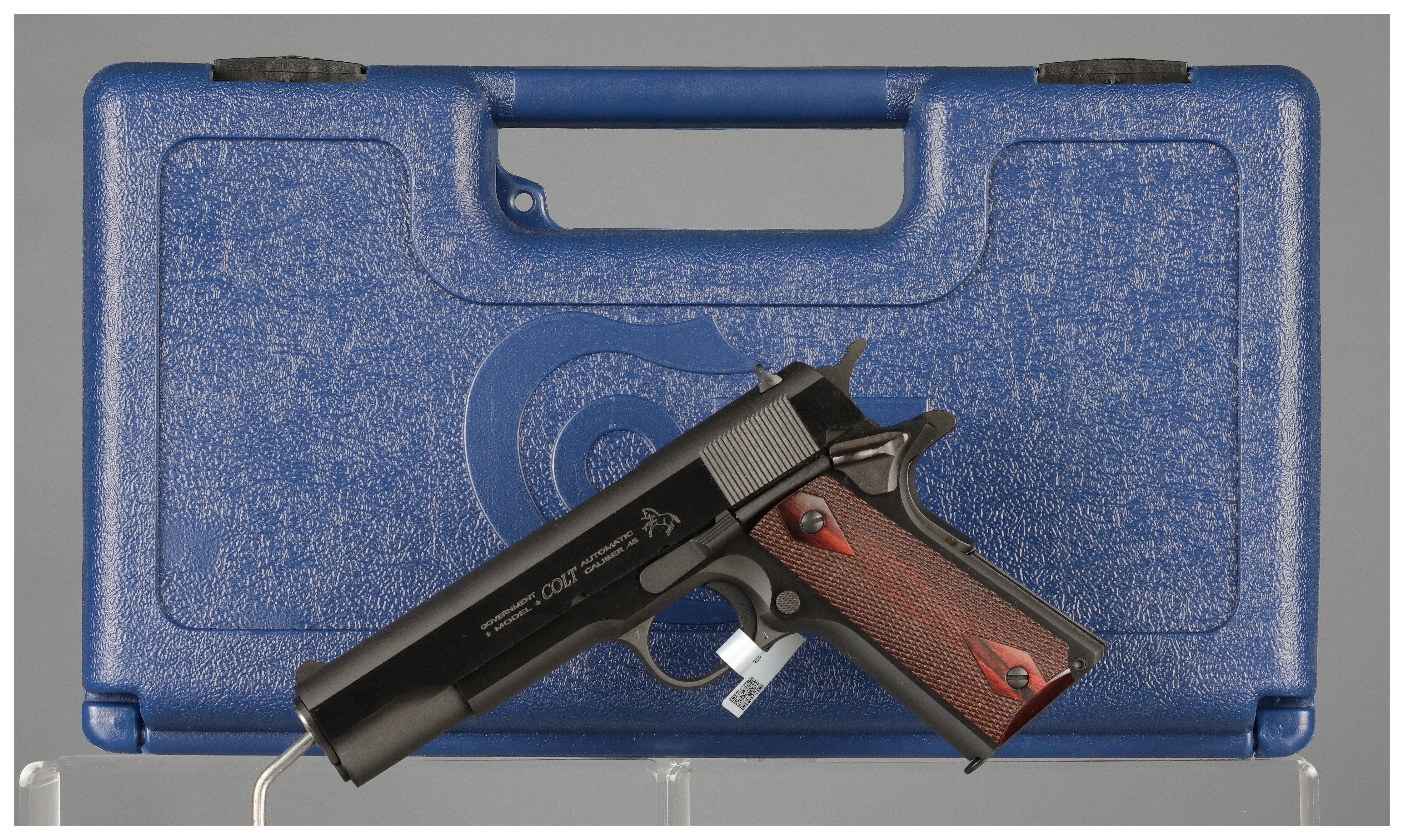 Colt Government Model Semi-Automatic Pistol with Case | Rock