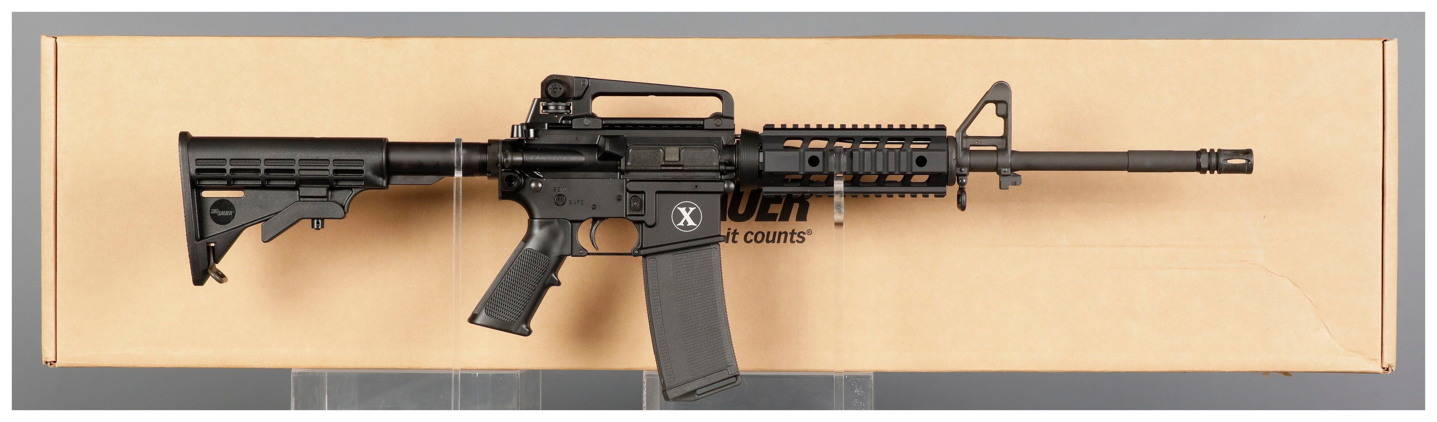 Swat Rifle Sig Sauer M400 SWAT Semi-Automatic Rifle with Box | Rock Island Auction