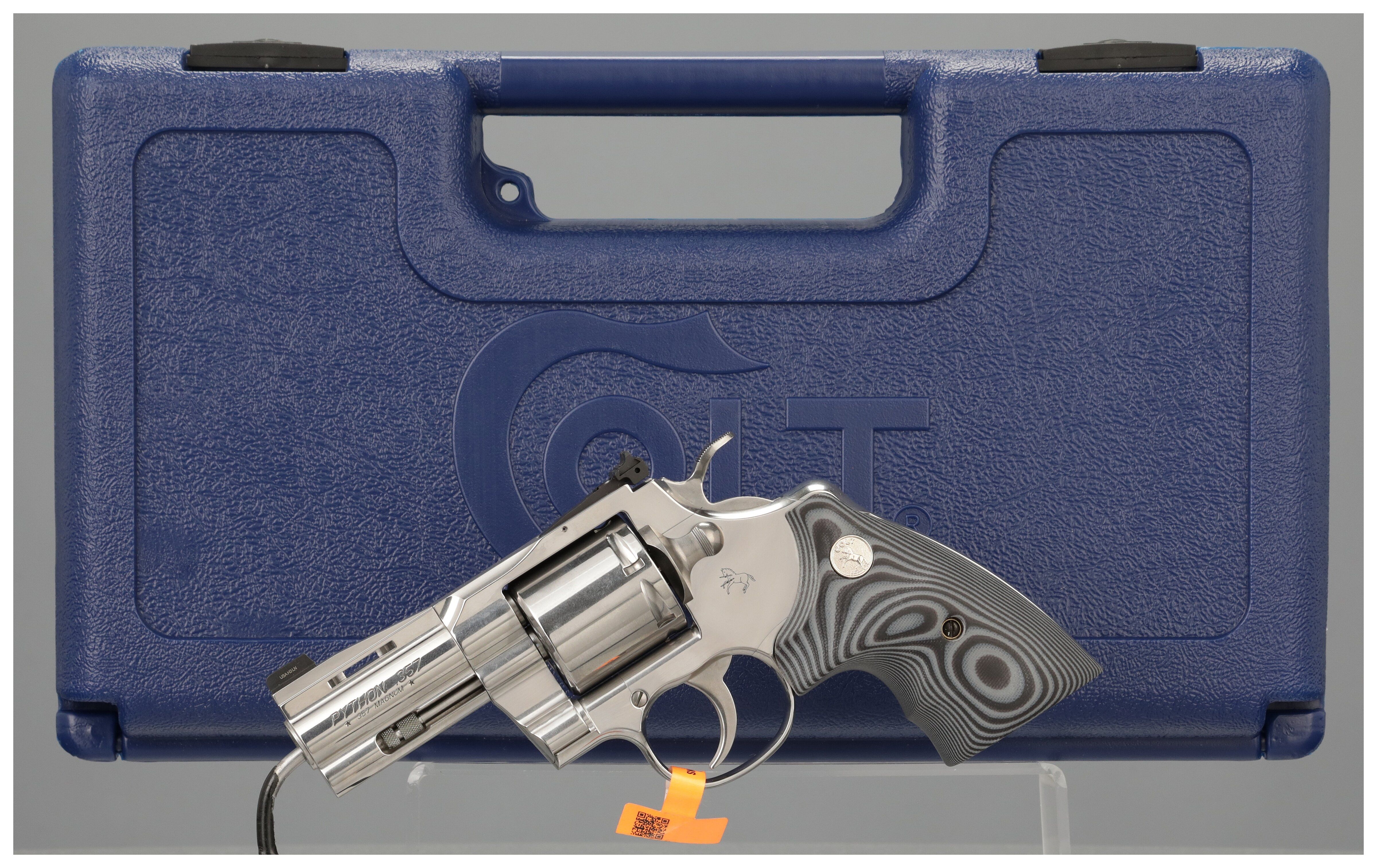 Colt Python Double Action Revolver with Case | Rock Island Auction