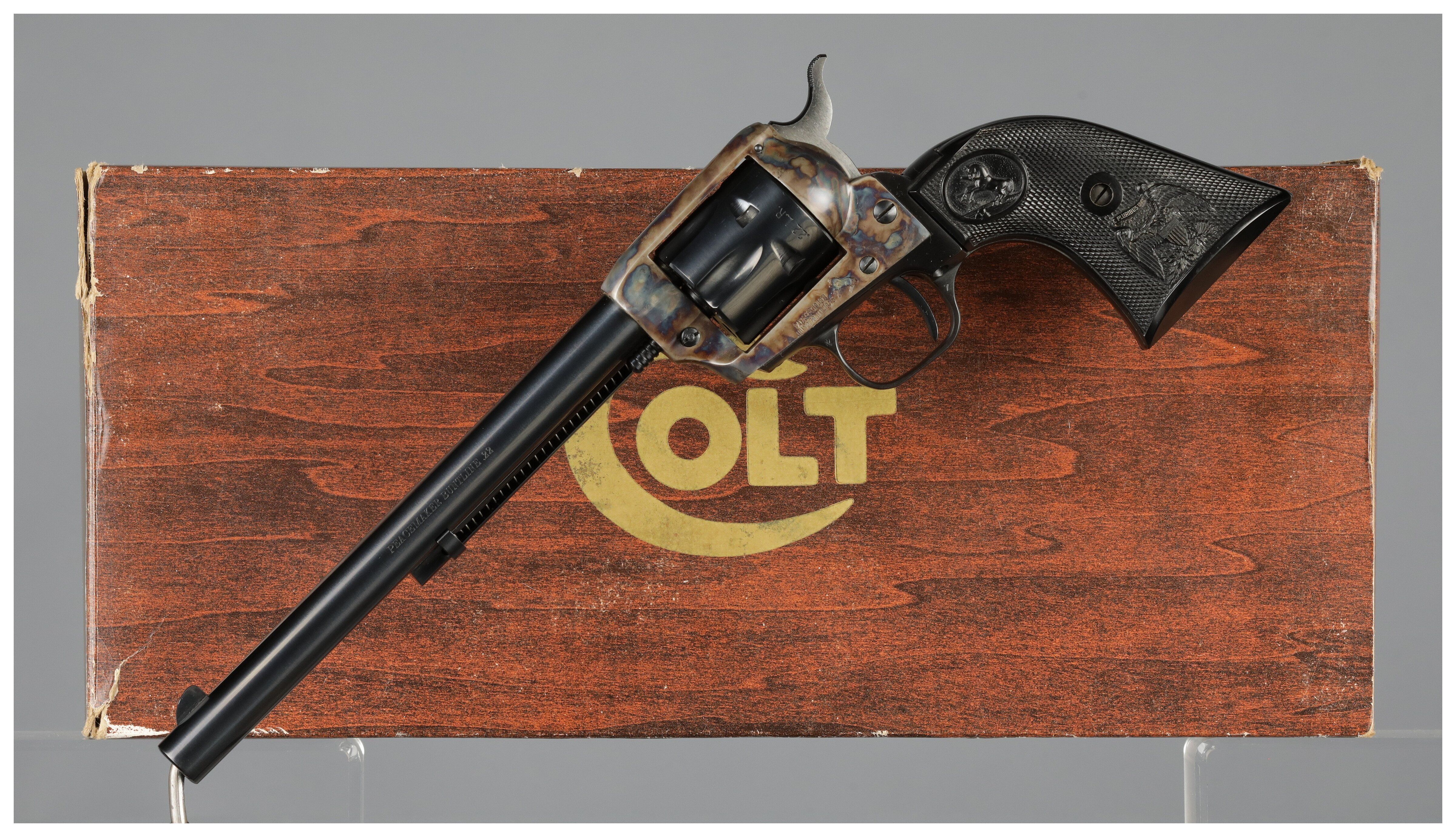 Colt Peacemaker Buntline .22 Single Action Revolver with Box