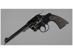 Colt New Army Double Action Revolver with Factory Letter